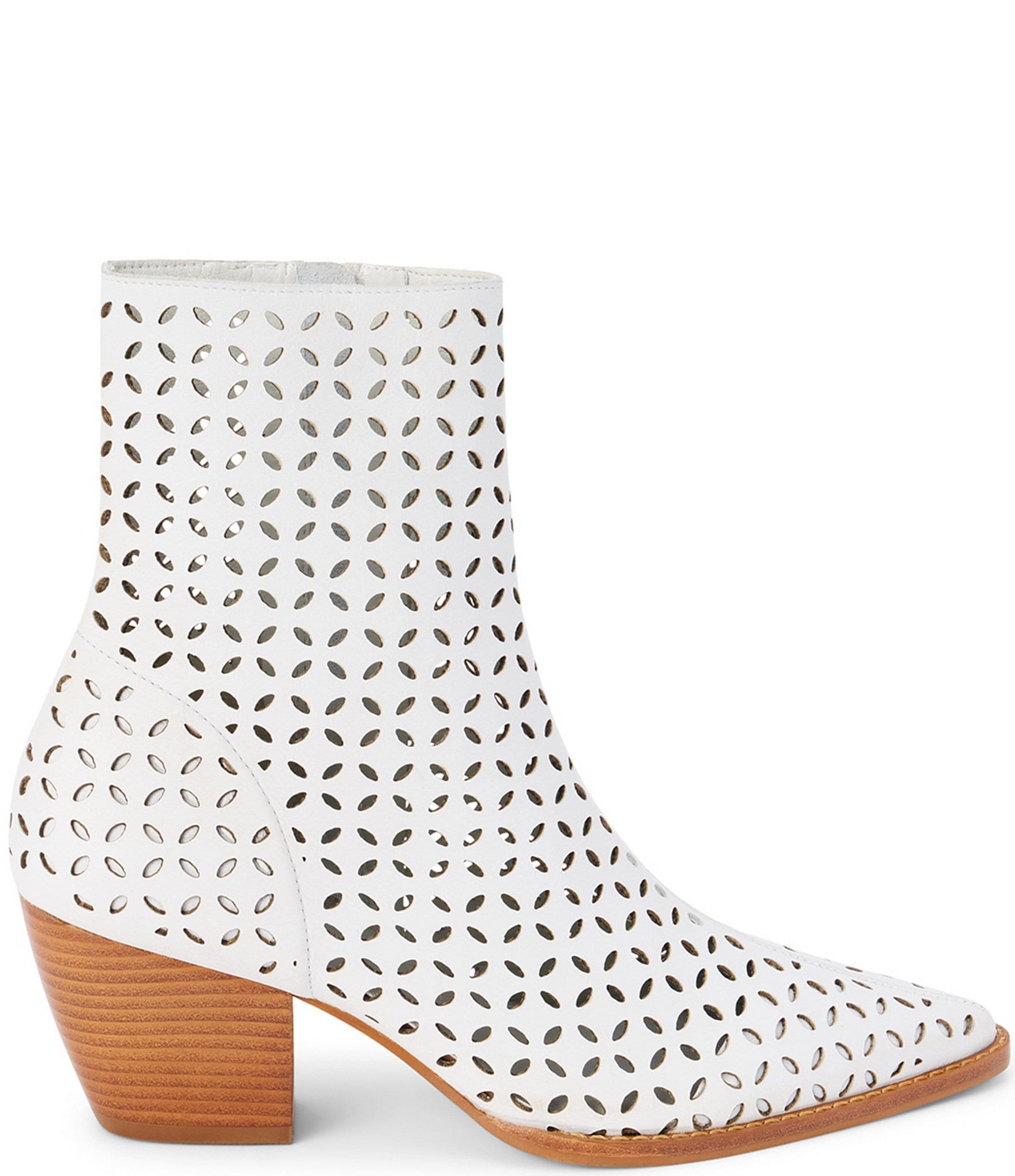 Matisse Dahlia Laser Cut Leather Booties