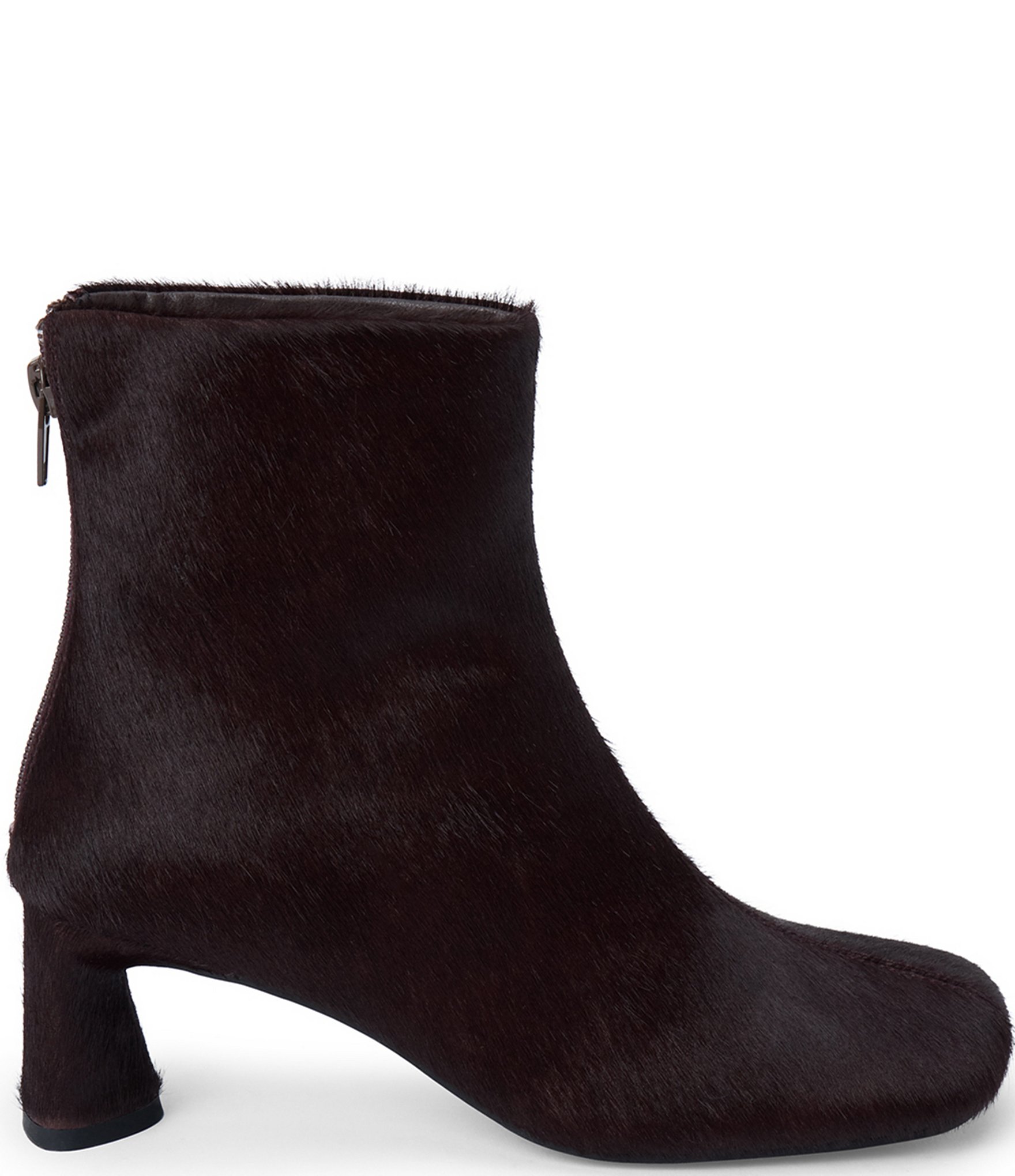 Matisse Mickey Calf Hair Back Zip Booties