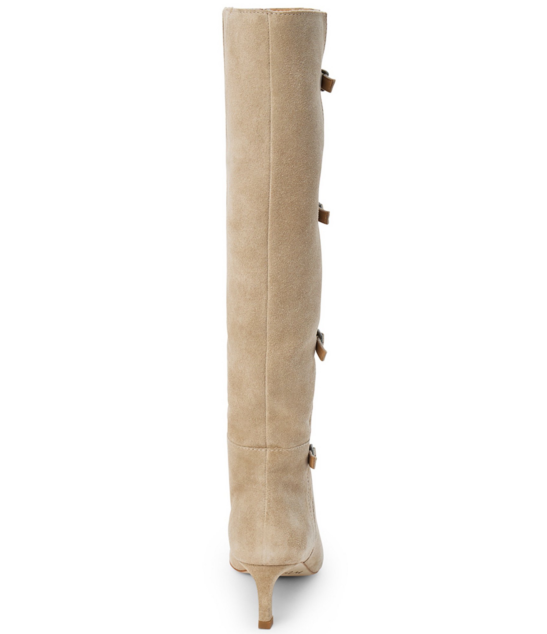 Matisse Priscilla Suede Kitten Heel Tall Boots