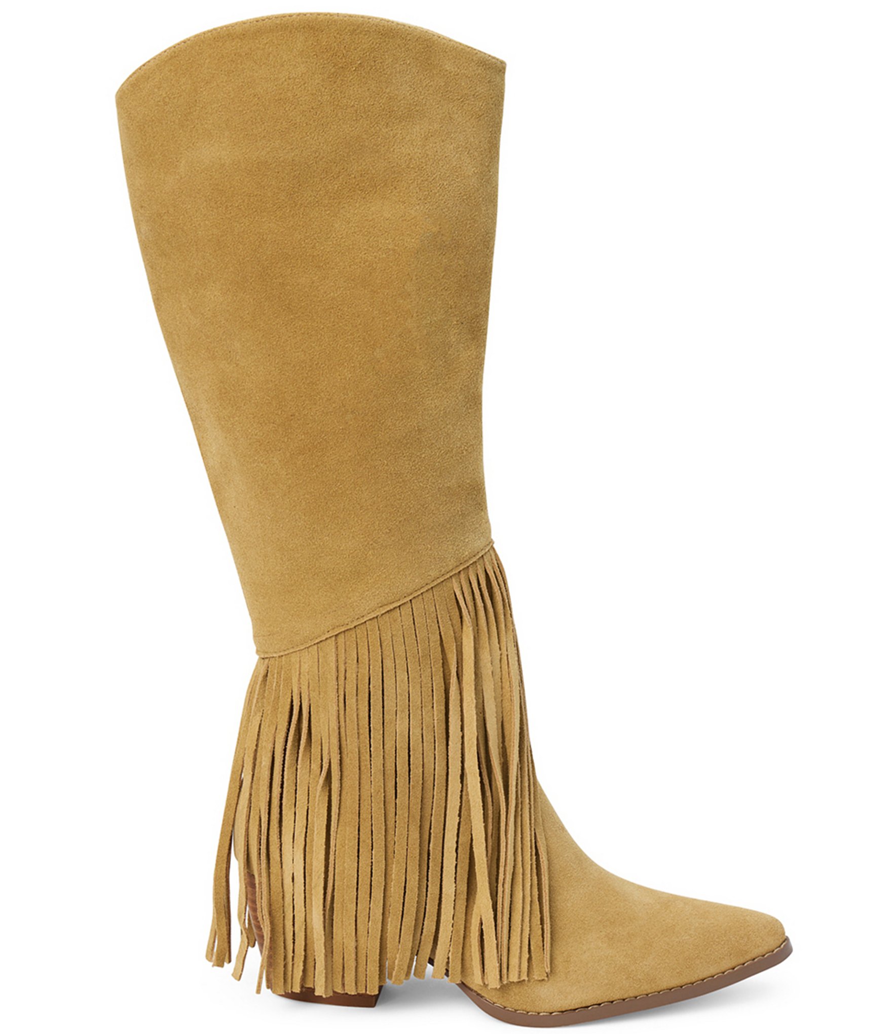 Matisse Tatum Suede Fringe Tall Boots