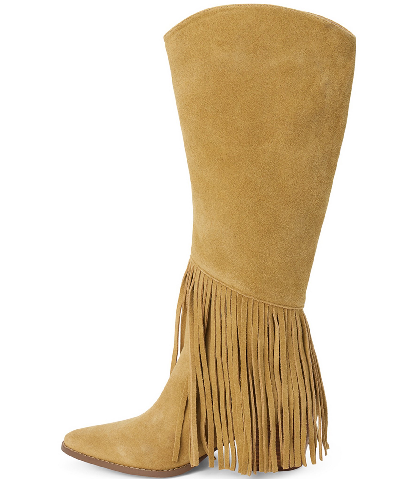 Matisse Tatum Suede Fringe Tall Boots