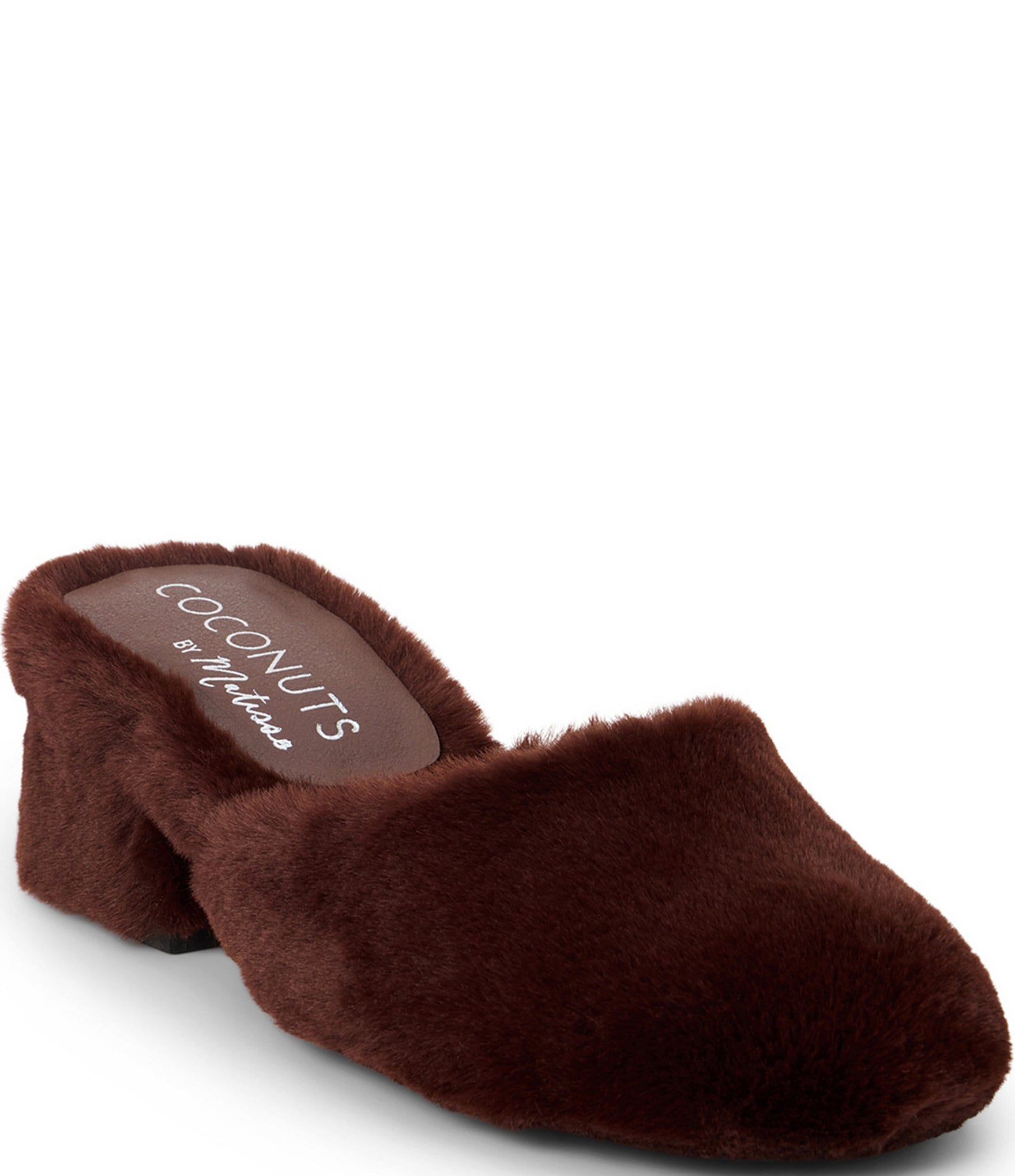 Matisse Teddy Faux Fur Mules