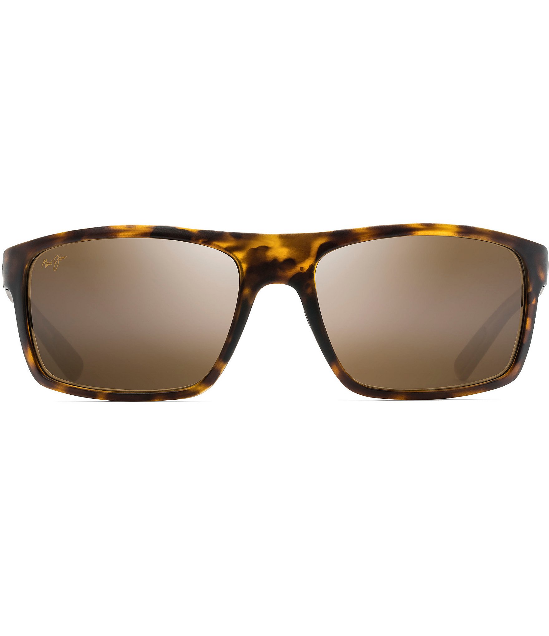 Maui Jim Byron Bay Mirrored PolarizedPlus2® Wrap 62mm Sunglasses