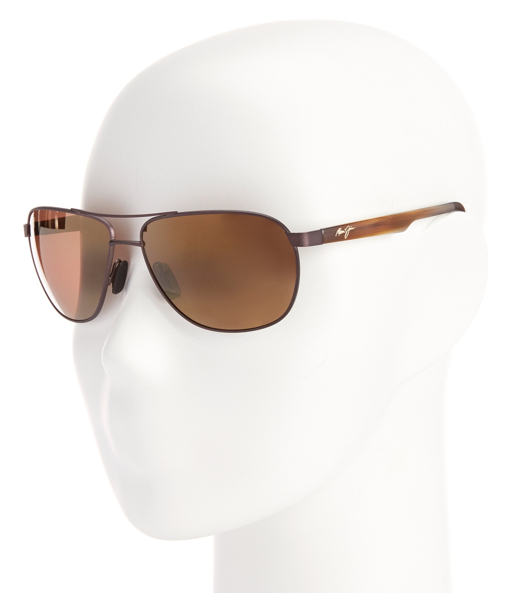 Maui Jim Castles PolarizedPlus2® Aviator 61mm Sunglasses