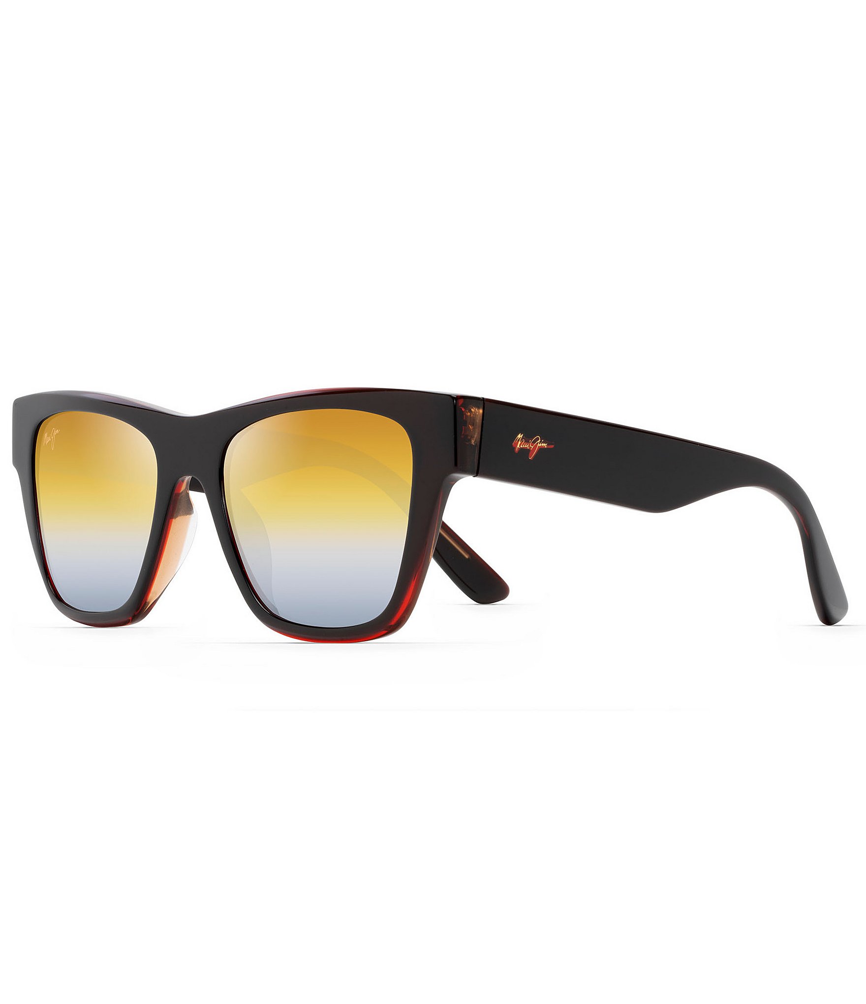 Maui Jim Ekolu PolarizedPlus2® Square 53mm Sunglasses