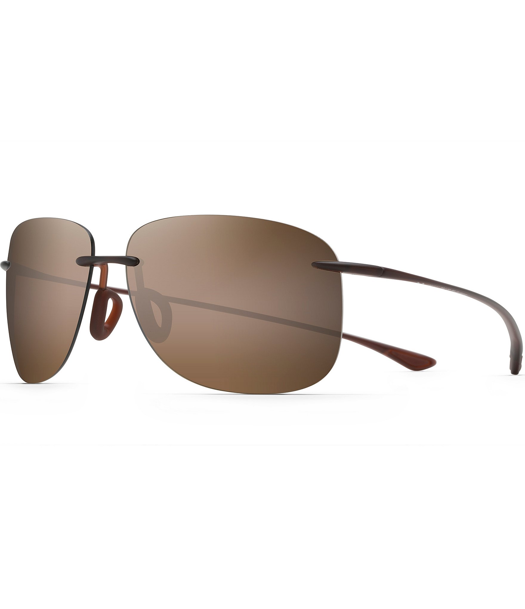 Maui Jim Hikina PolarizedPlus2® Rimless 62mm Sunglasses