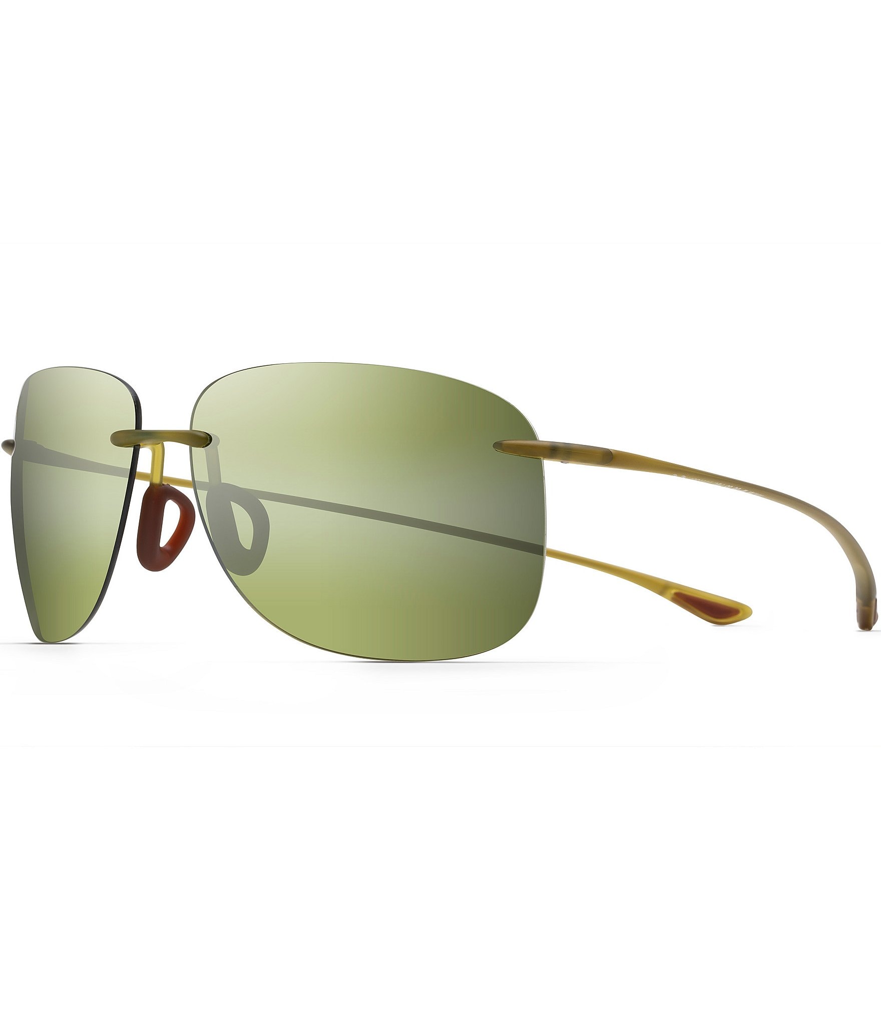 Maui Jim Hikina Polarizedplus2® Rimless 62mm Sunglasses Dillards 3761