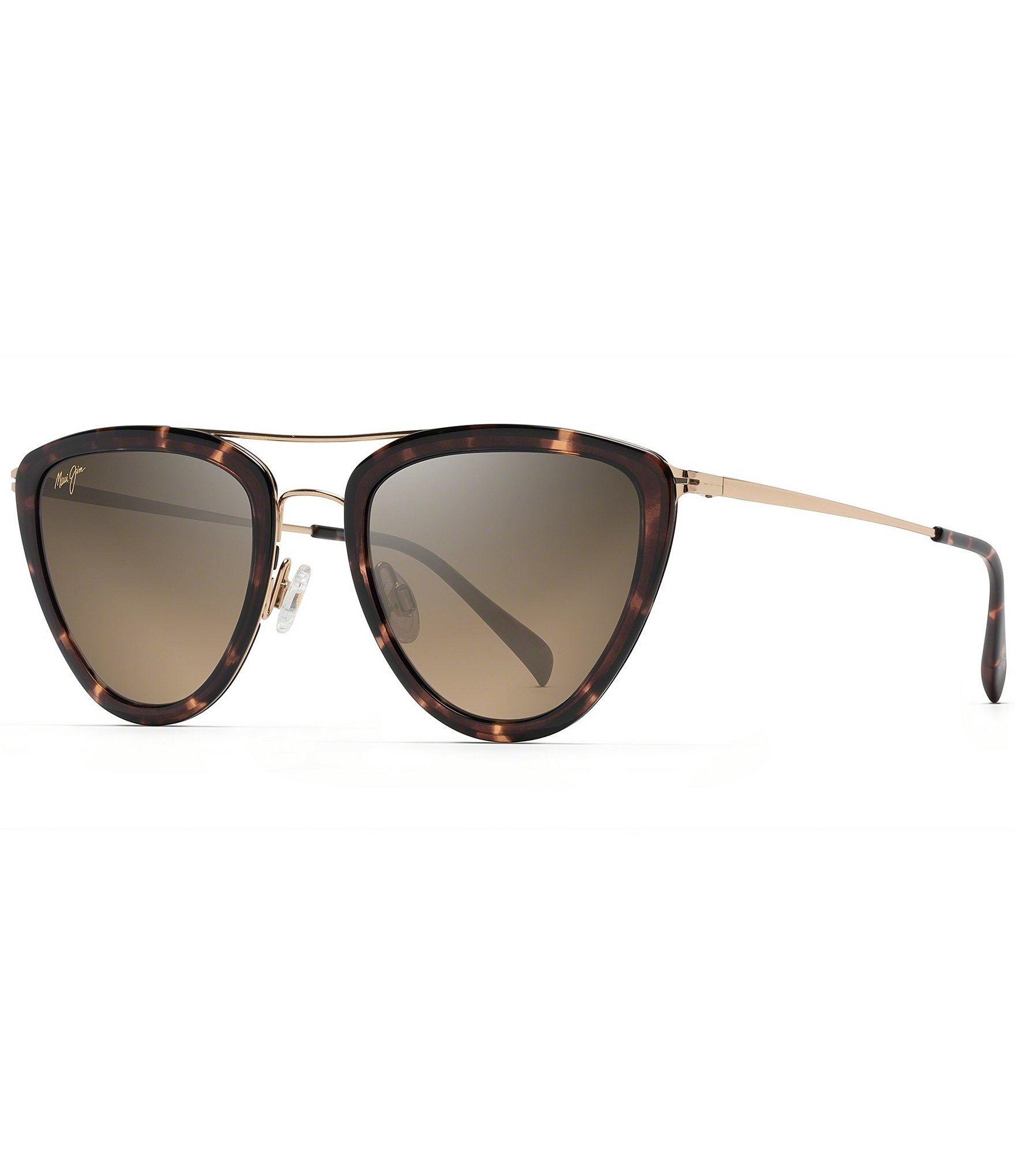 Maui Jim Unisex Hunakai PolarizedPlus2® 53 mm Triangle Sunglasses