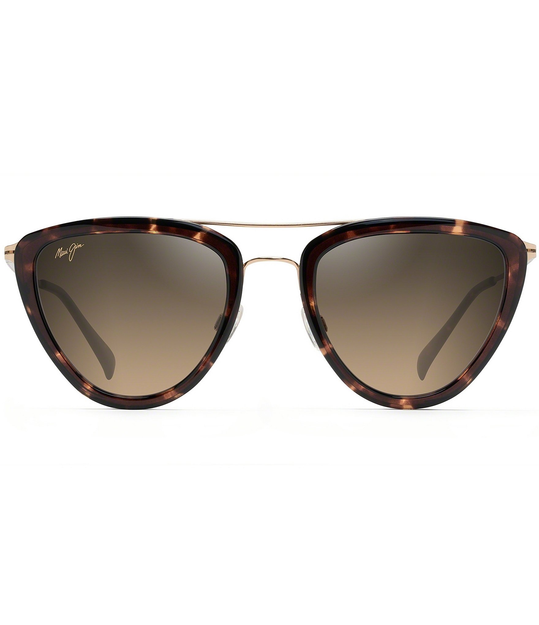 Maui Jim Unisex Hunakai PolarizedPlus2® 53 mm Triangle Sunglasses