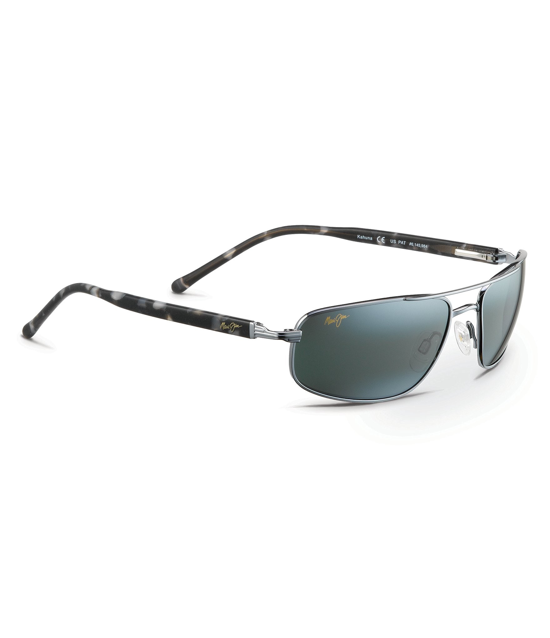 Maui Jim Kahuna PolarizedPlus2® Rectangular 59mm Sunglasses