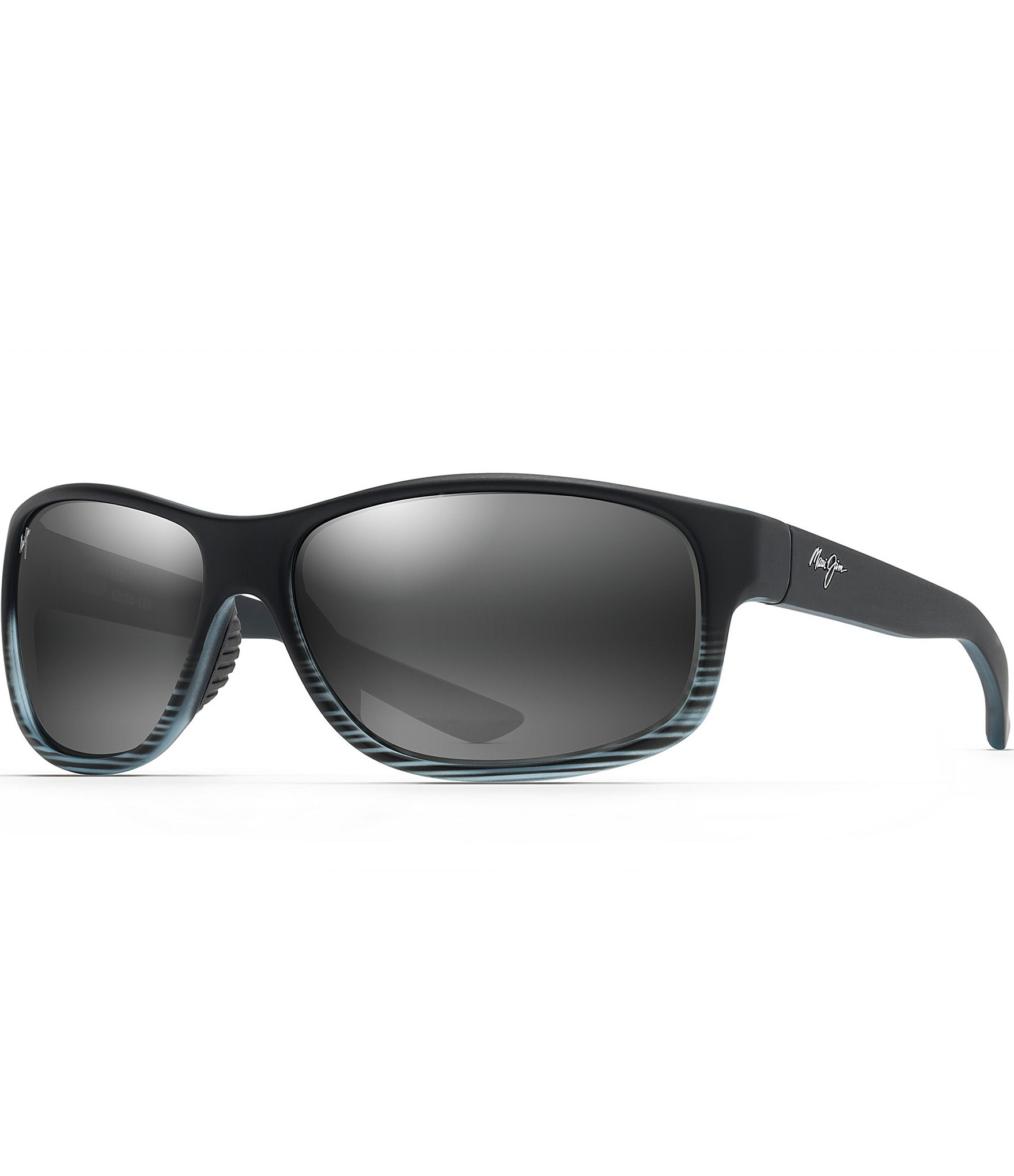 Maui Jim Kaiwi Channel PolarizedPlus2® Wrap 62mm Sunglasses