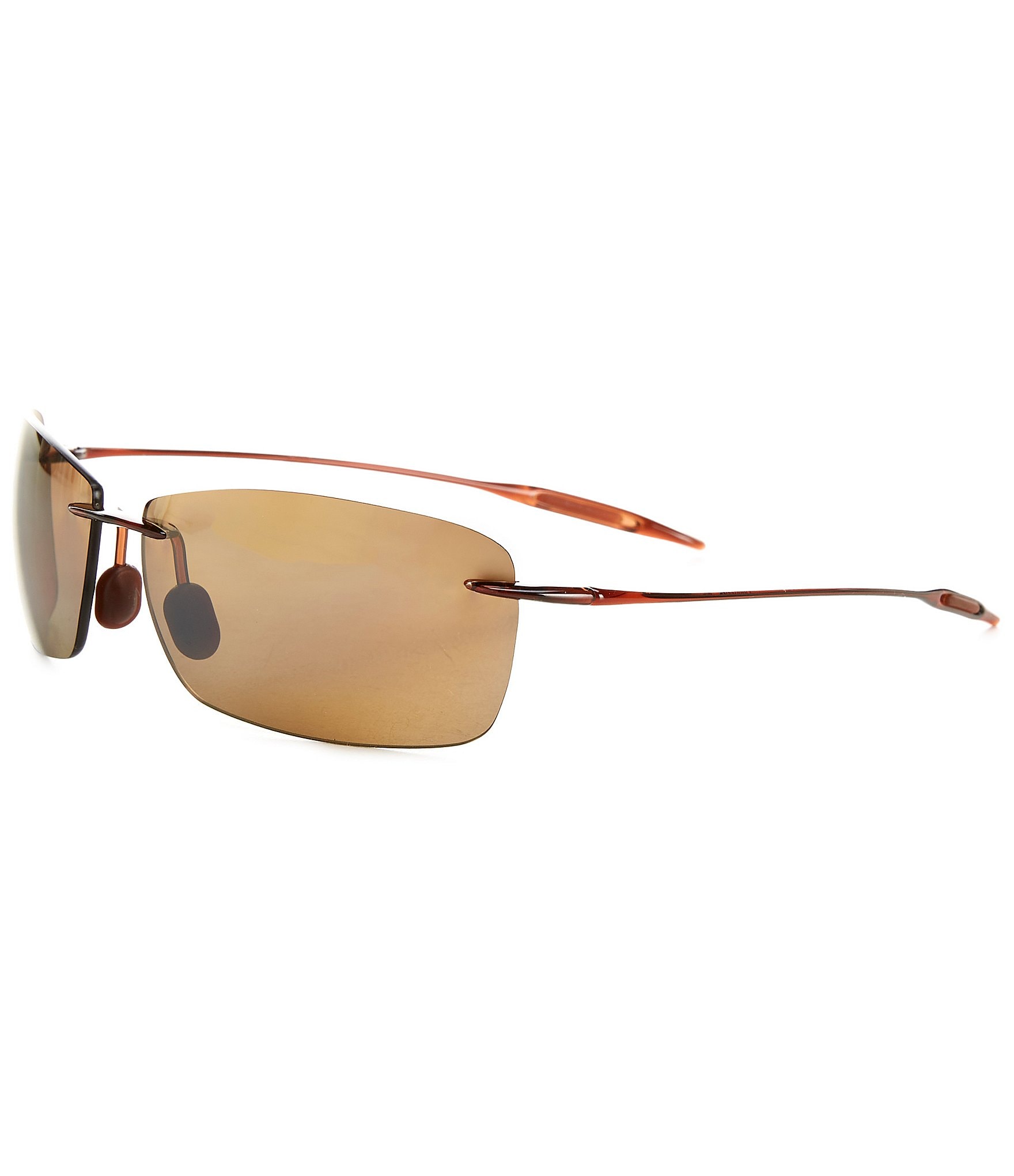 Maui Jim Lighthouse PolarizedPlus2® Rectangular 65mm Sunglasses