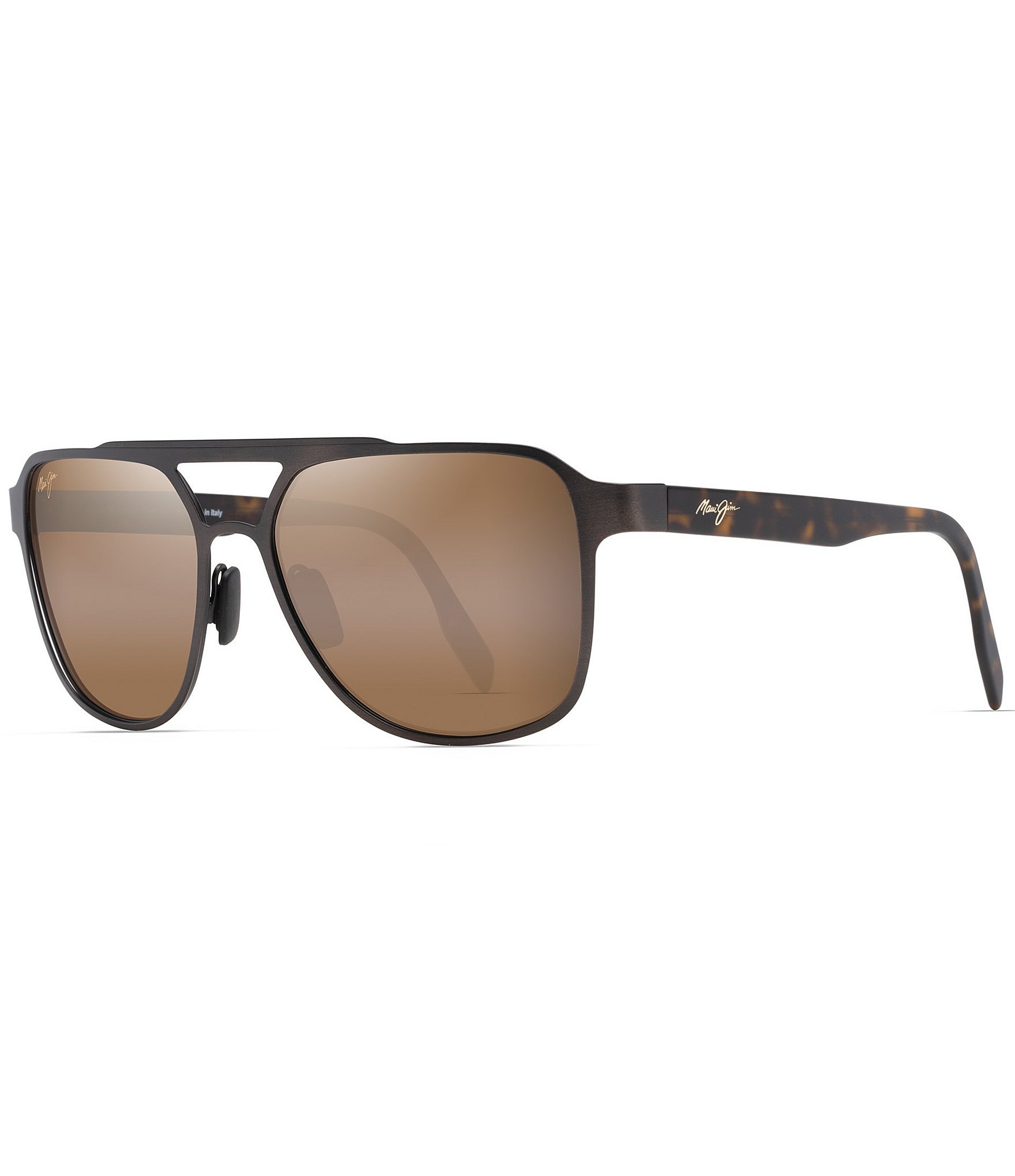 Maui Jim Men's 2nd Reef PolarizedPlus2® 59mm Aviator Sunglasses | Dillard's