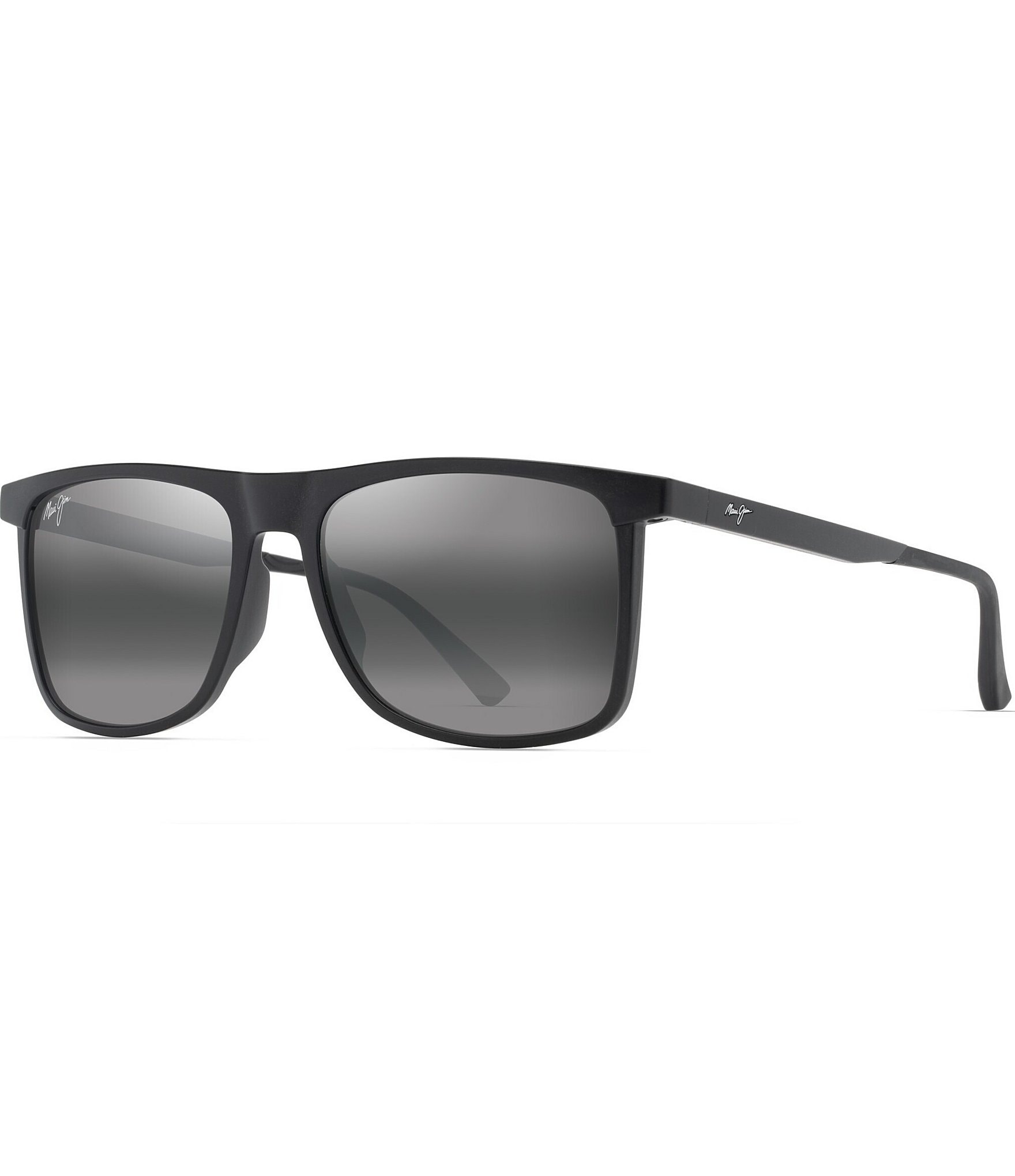 Maui Jim Men's Makamae PolarizedPlus2® 56mm Square Sunglasses