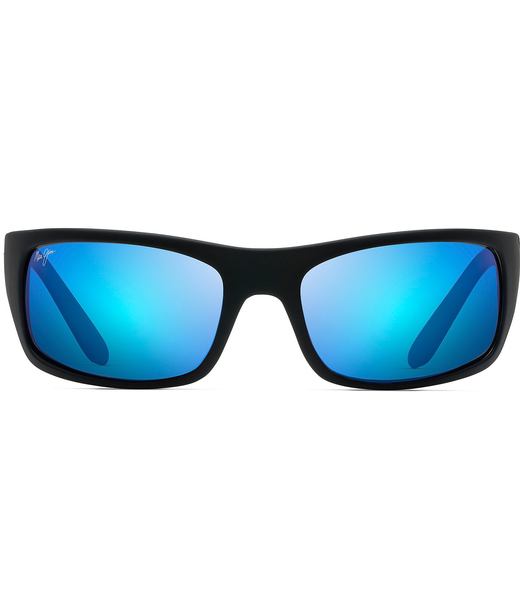 Maui Jim Peahi PolarizedPlus2® Wrap 65mm Sunglasses