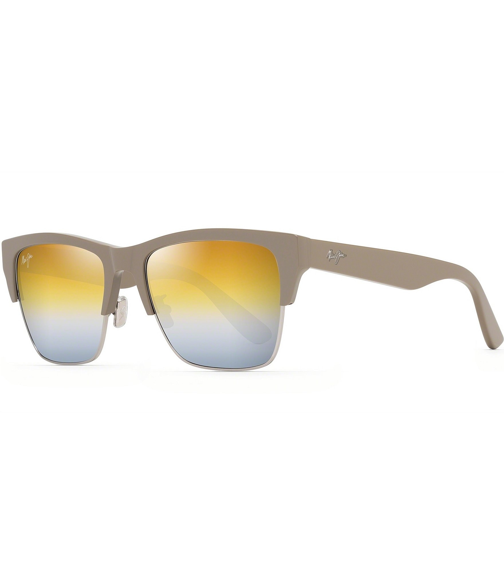 Maui Jim Unisex Perico PolarizedPlus2® Square 56mm Sunglasses