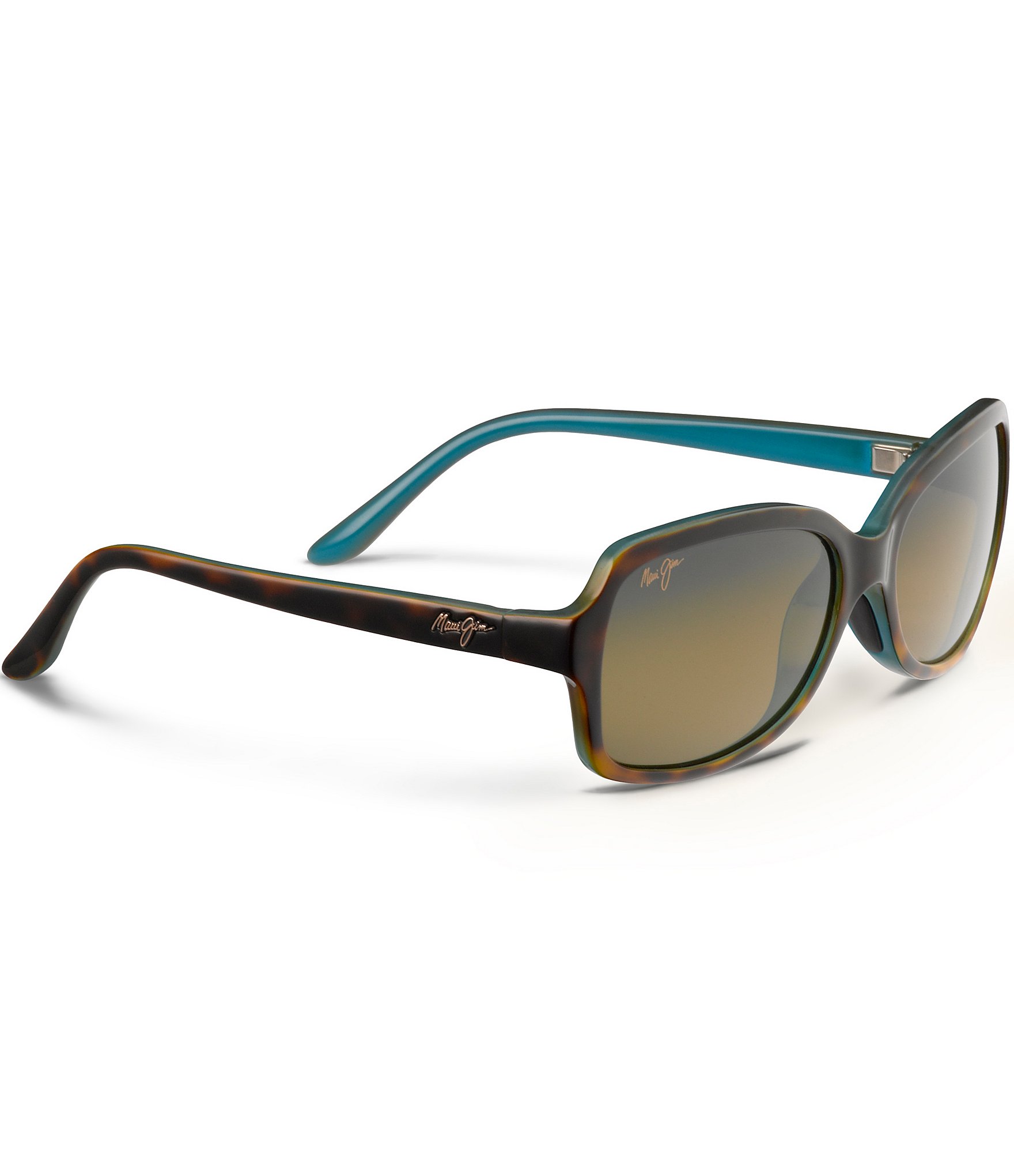 Maui Jim Cloud Break PolarizedPlus2® Rectangular 56mm Sunglasses