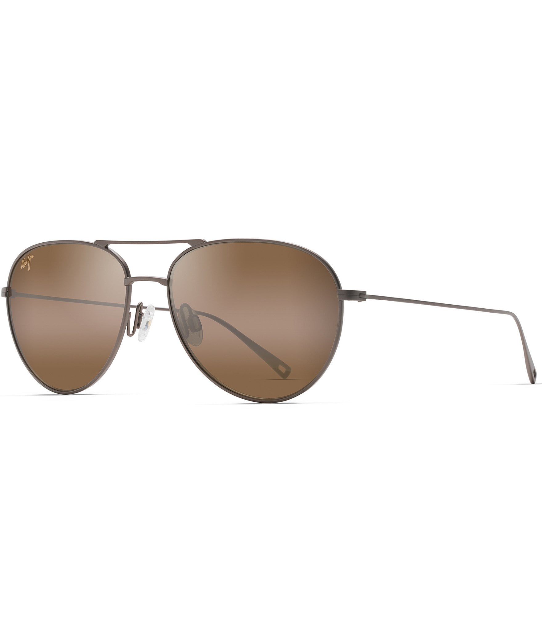 Maui Jim Unisex Walaka 57mm Aviator Polarized Sunglasses