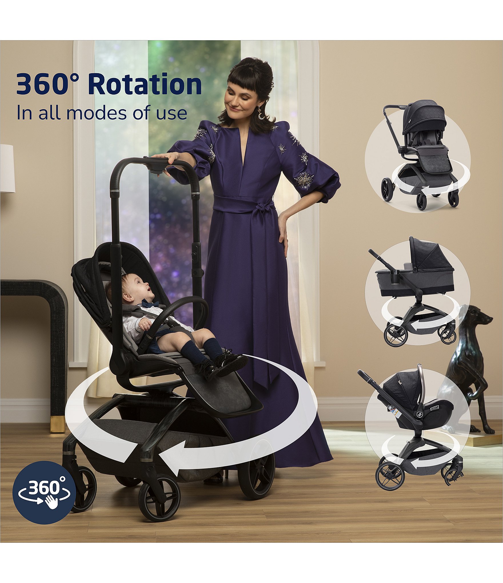Maxi Cosi Tana 360° Rotating Modular Stroller