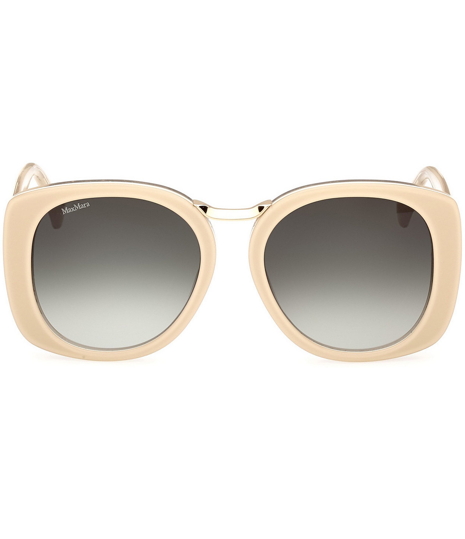 MaxMara Women's Bridge 55mm Round Sunglasses