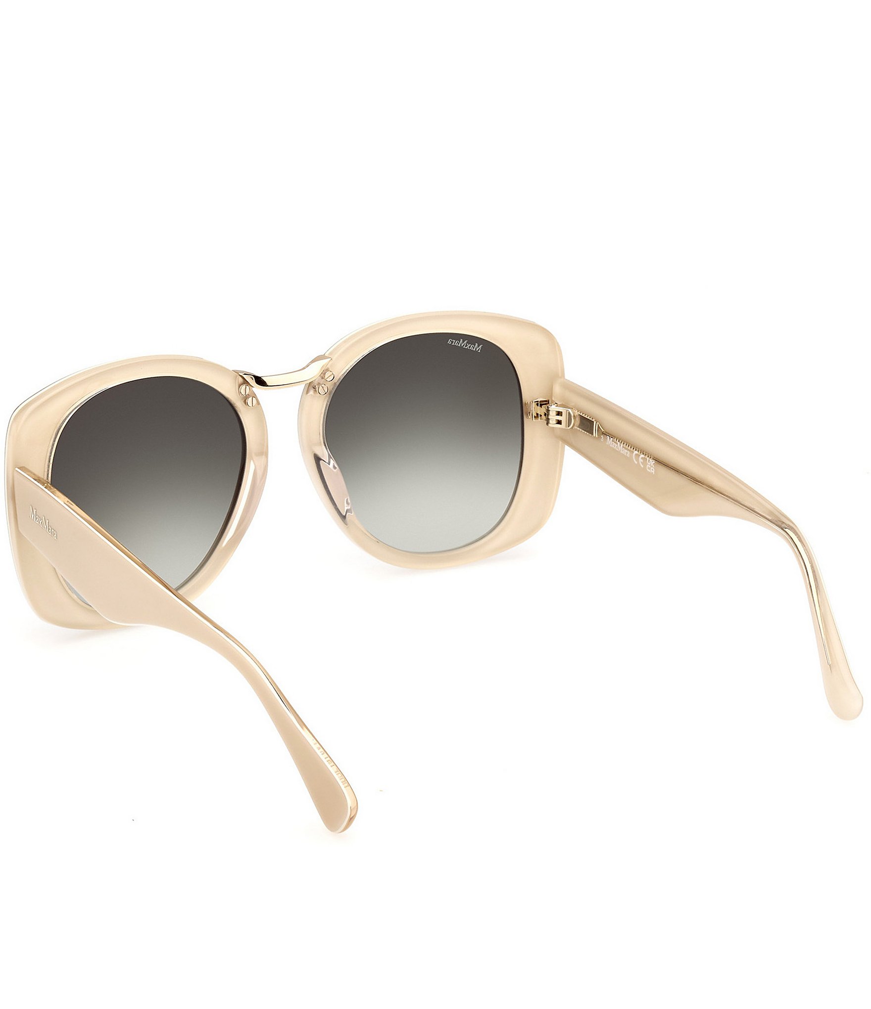 MaxMara Women's Bridge 55mm Round Sunglasses