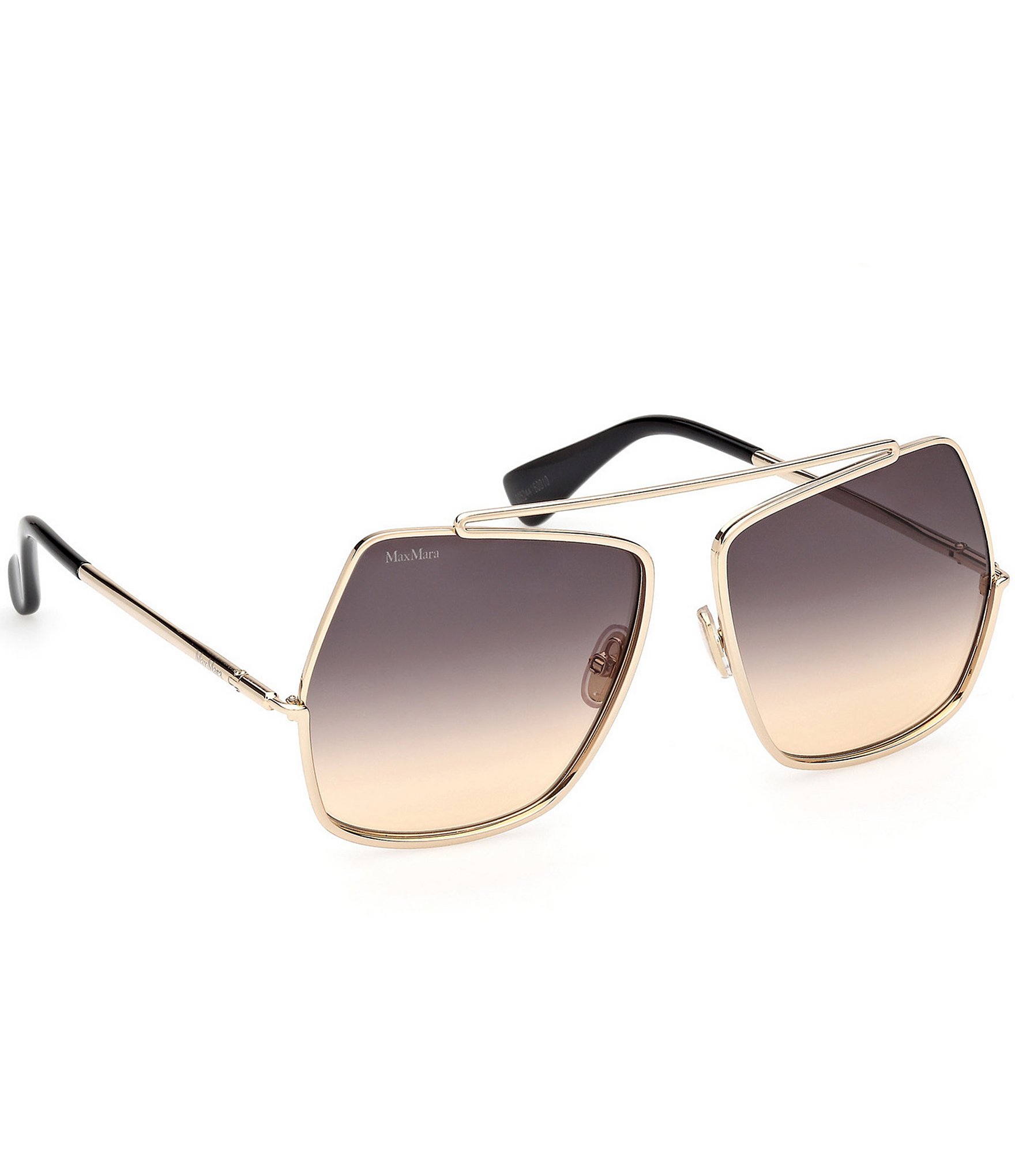 MaxMara Women's Elsa Petite 58mm Aviator Sunglasses