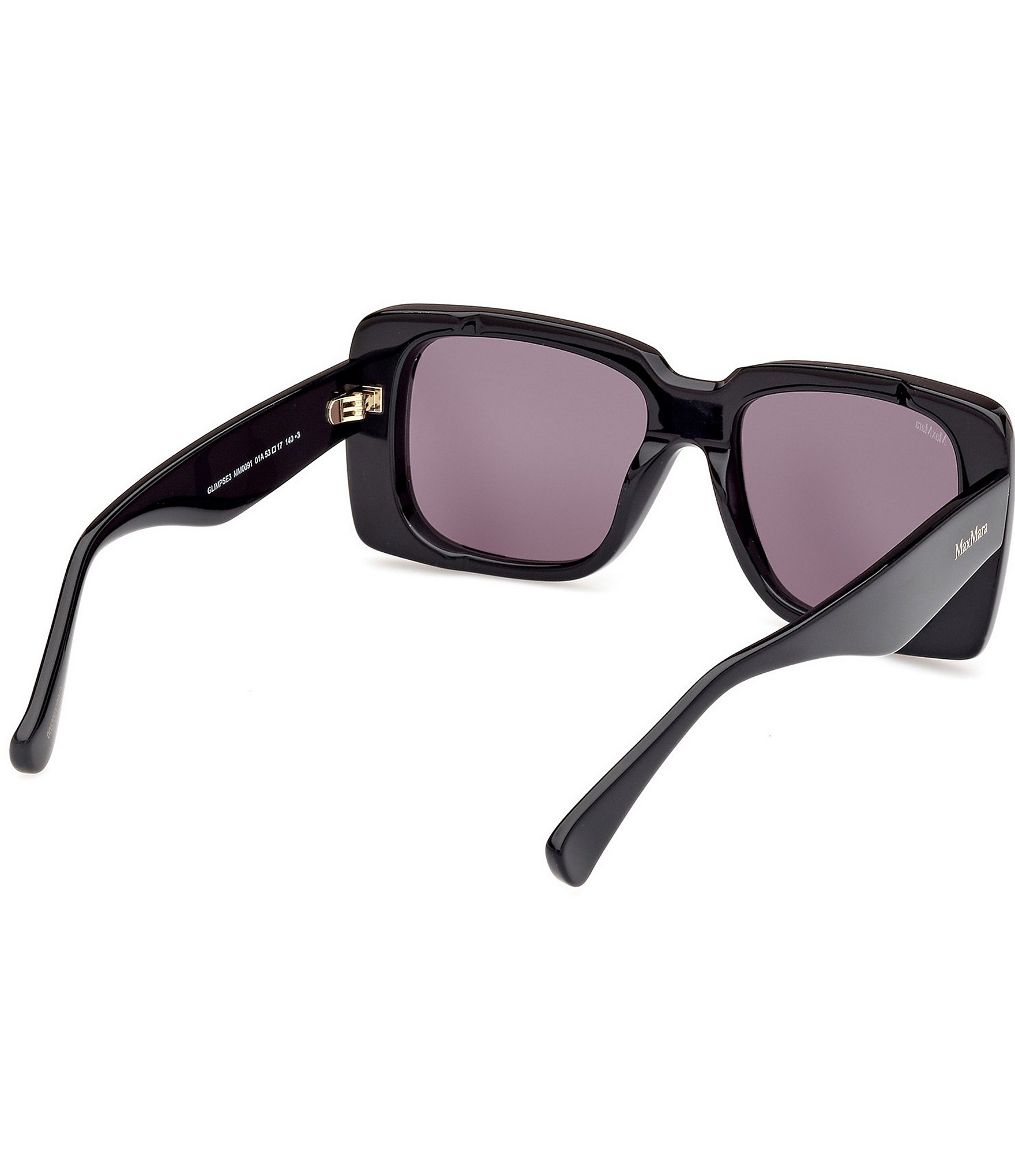 MaxMara Women's Glimpse3 53mm Rectangle Sunglasses