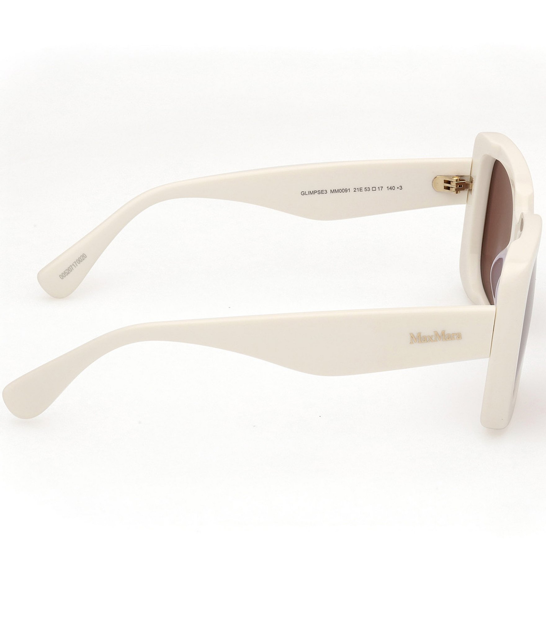 MaxMara Women's Glimpse3 53mm Rectangle Sunglasses