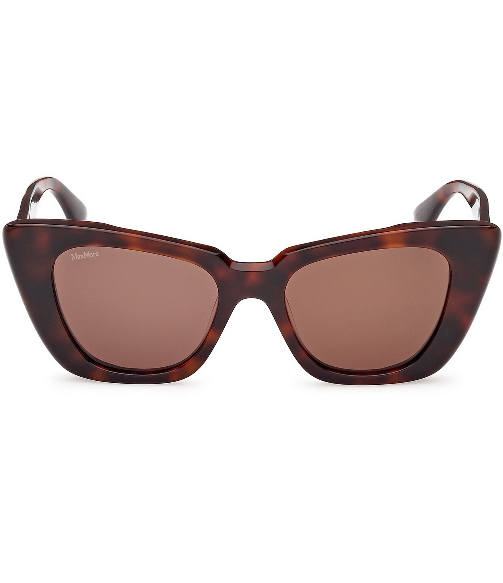 MaxMara Women's Glimpse5 50mm Tortoise Framed Butterfly Sunglasses