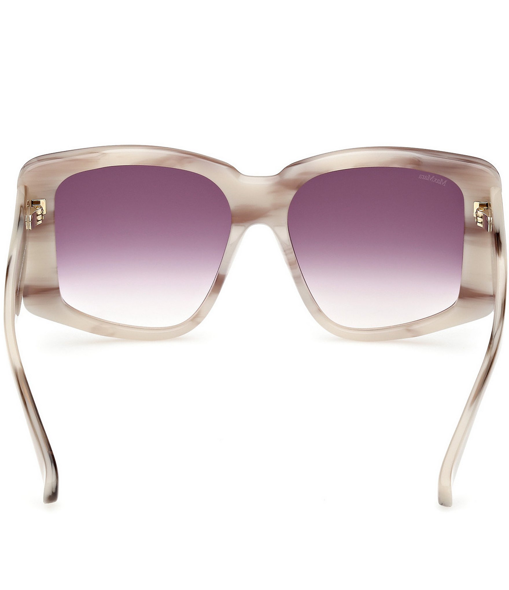 MaxMara Women's Glimpse6 57mm Mirrored Square Sunglasses