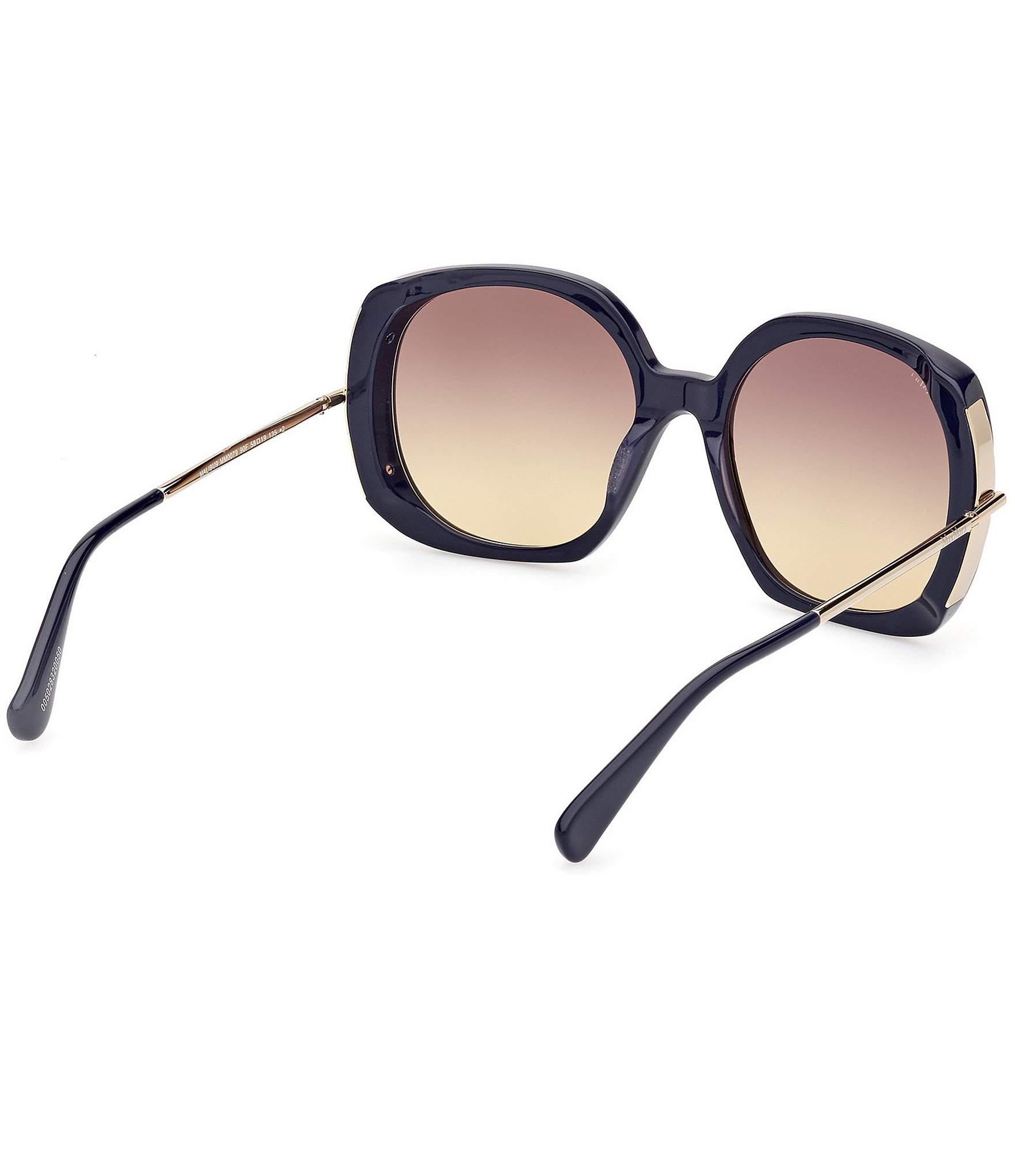 MaxMara Malibu9 58mm Butterfly Sunglasses