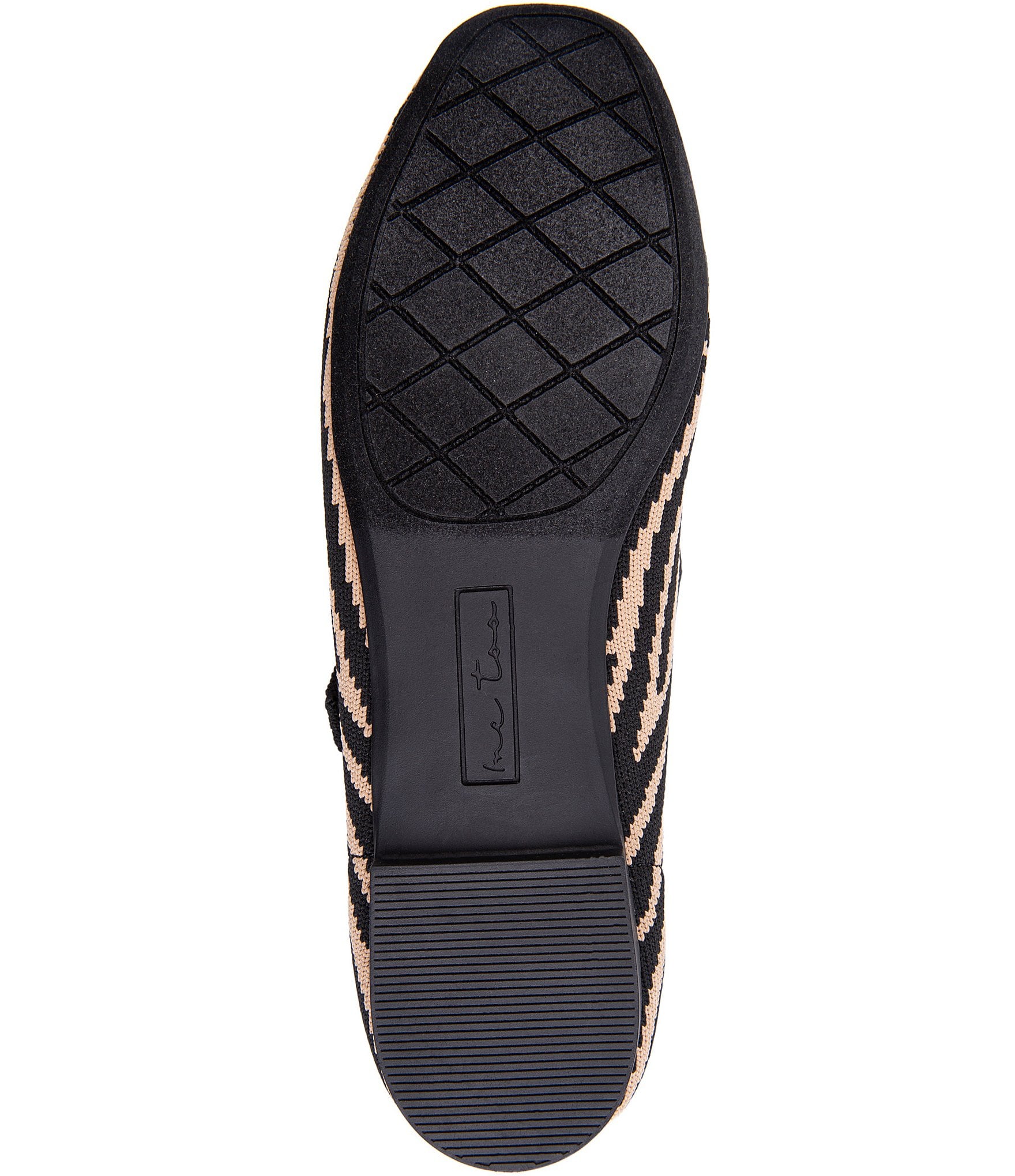 Me Too Serenity Zebra Print Mesh Mary Jane Ballet Flats