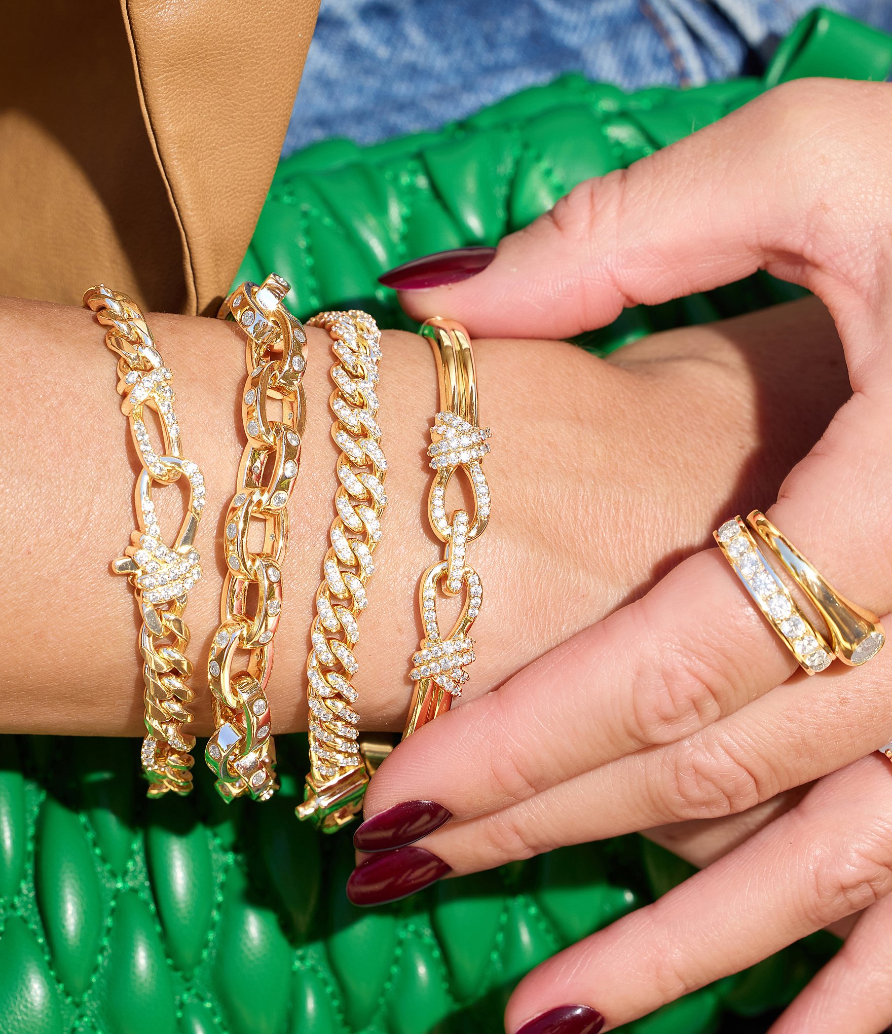 Melinda Maria Knot Cuff Bracelet