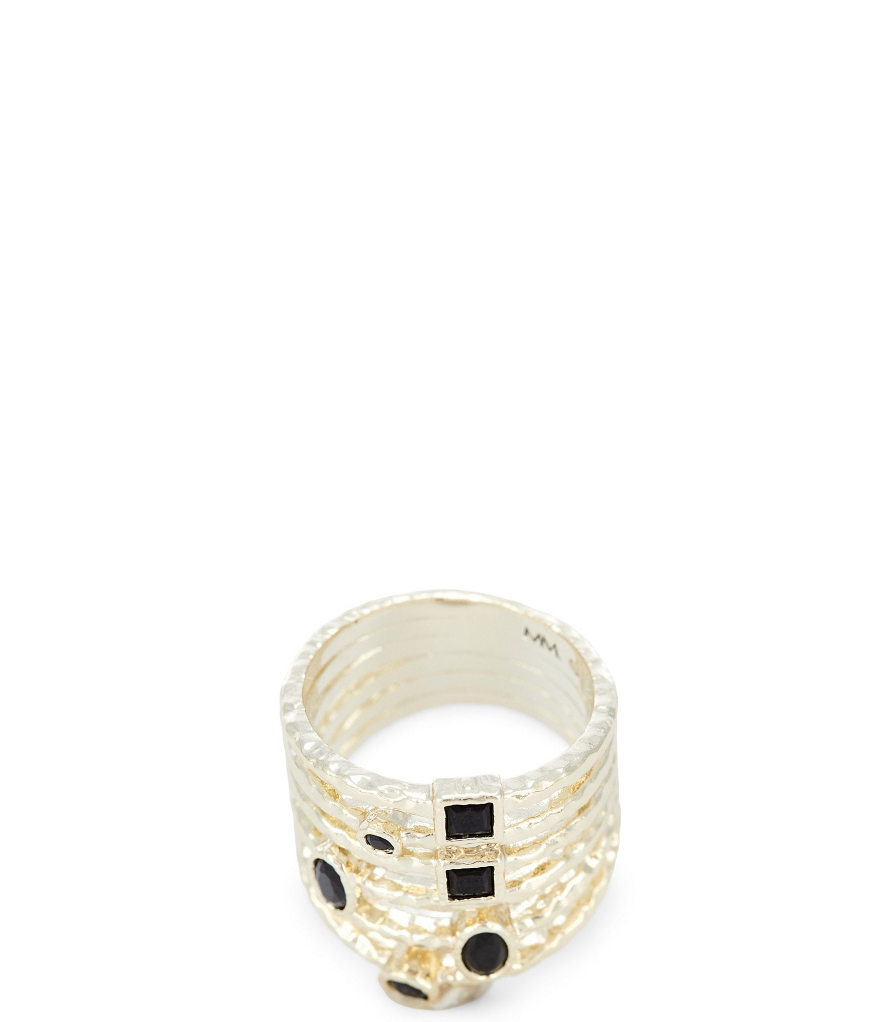 Melinda Maria Monroe Stacked Statement Ring
