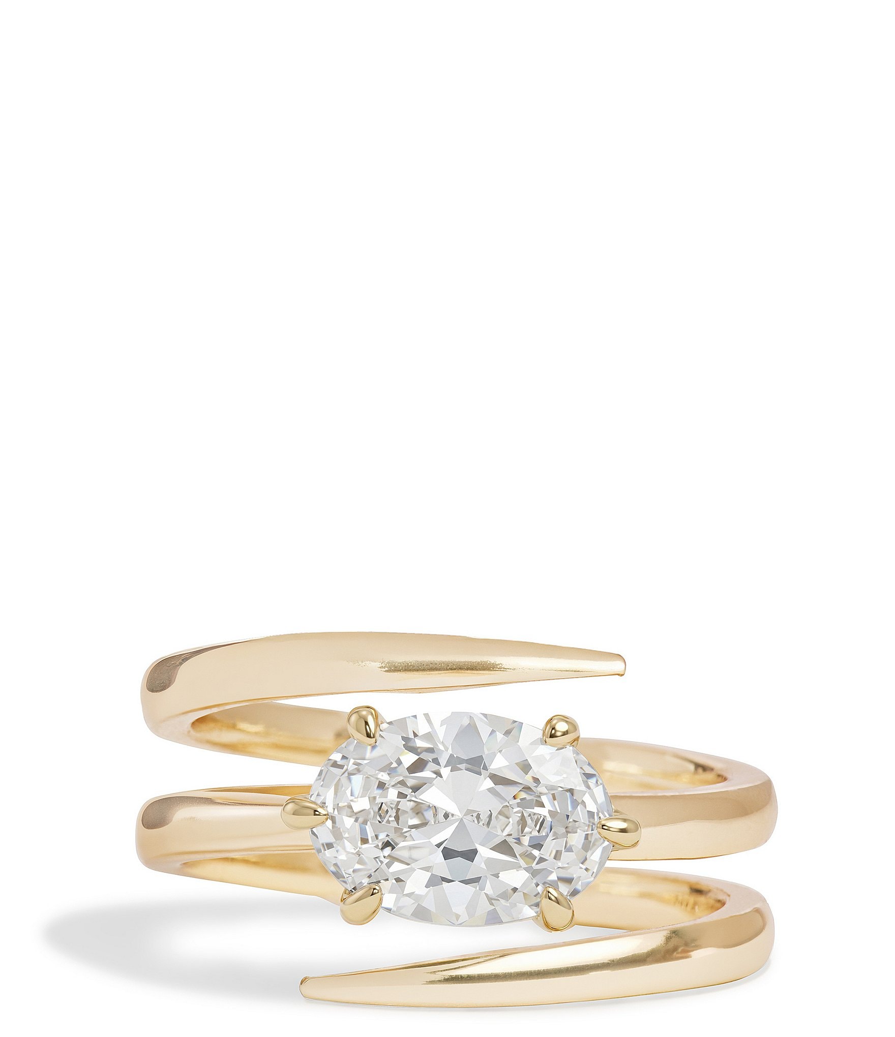 Melinda Maria She's On Point Lasso Ring