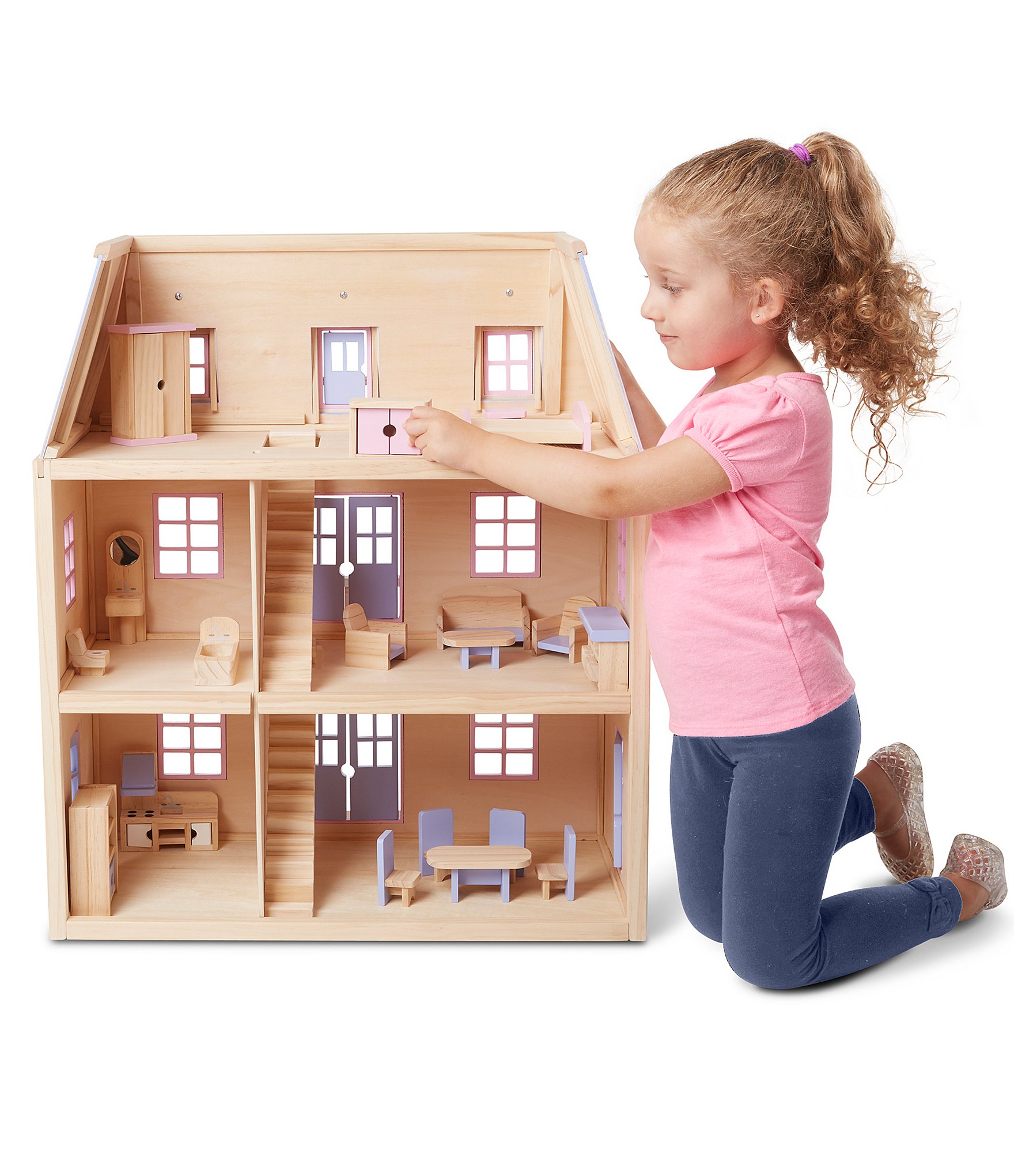 Melissa & Doug Multi-level Dollhouse