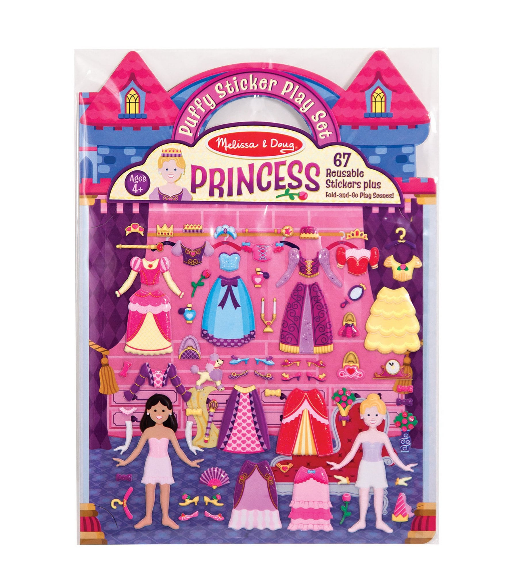 Melissa & Doug Puffy Sticker Play Set - Princess