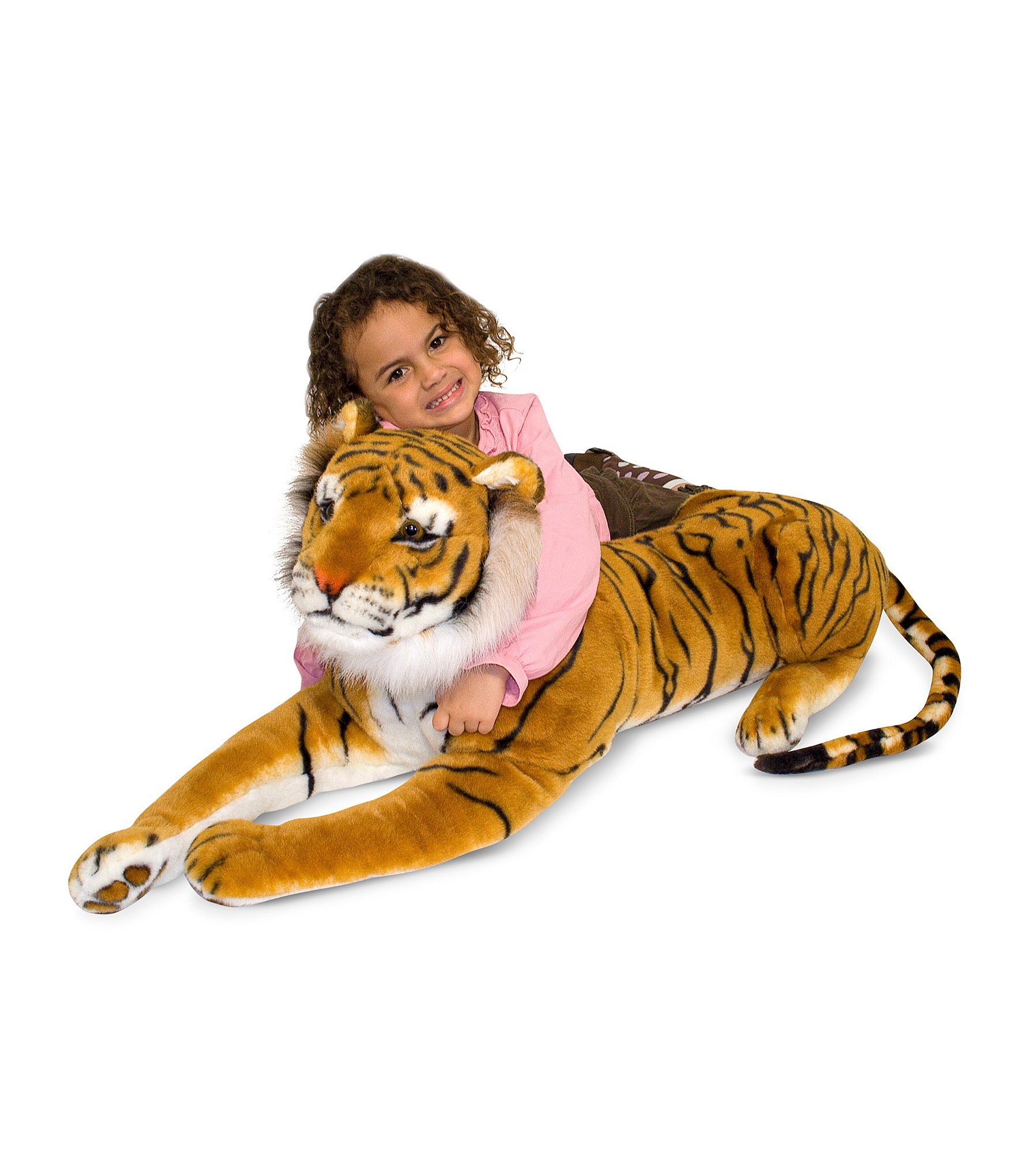 Melissa & Doug 20#double; Tiger Giant Stuffed Animal