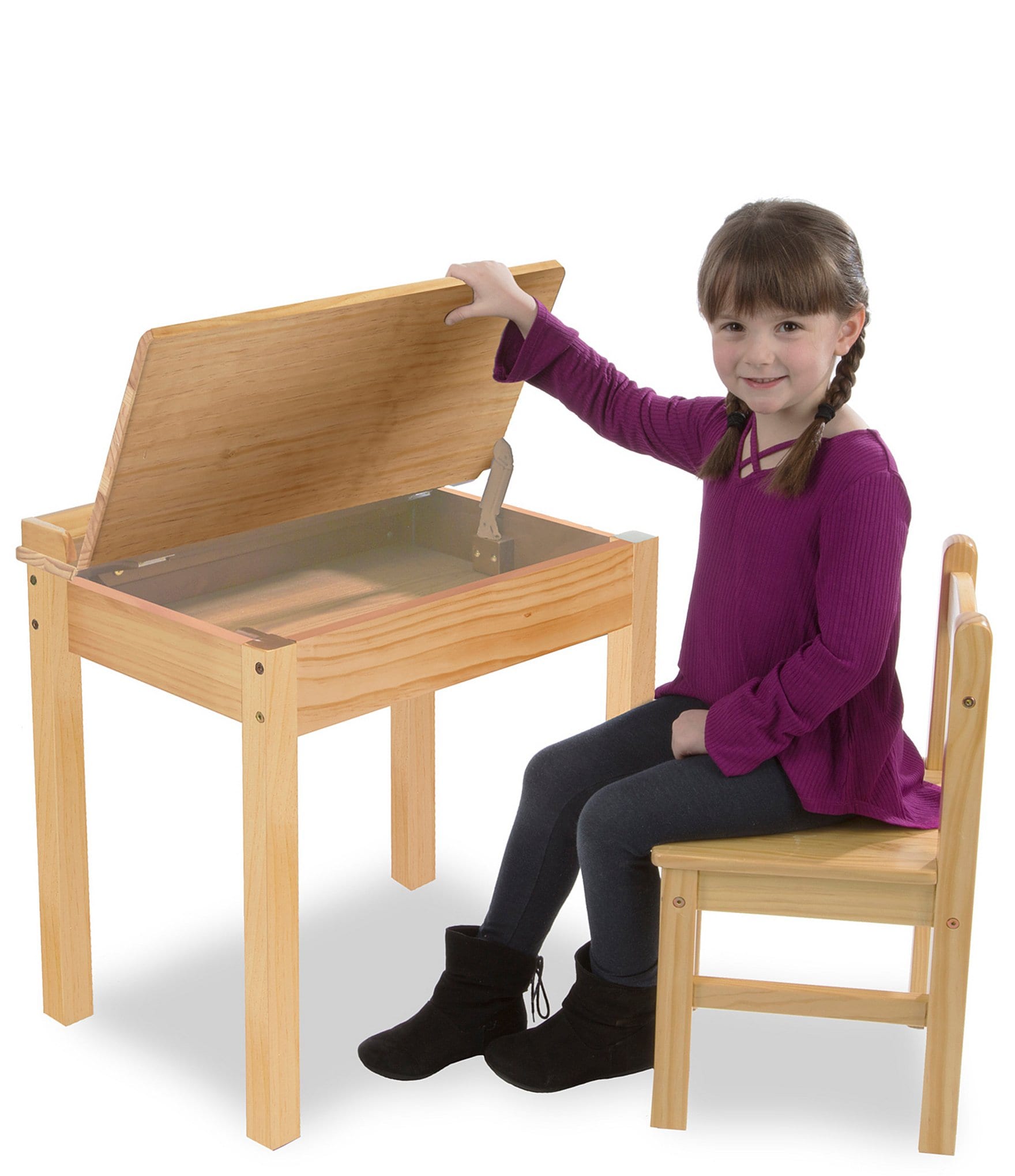 Melissa & Doug Wood Desk & Chair