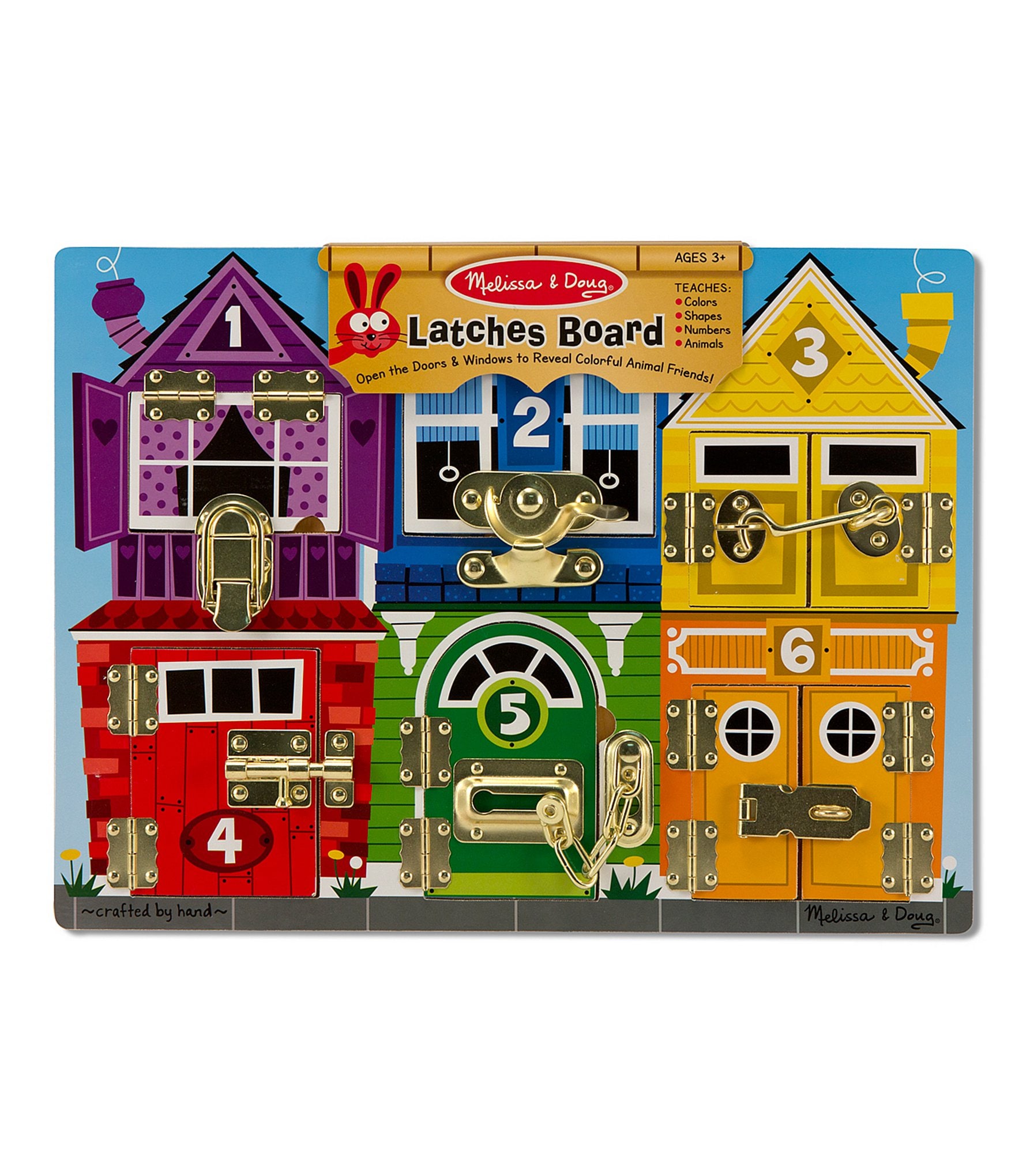 Melissa & Doug Wooden Latches Board