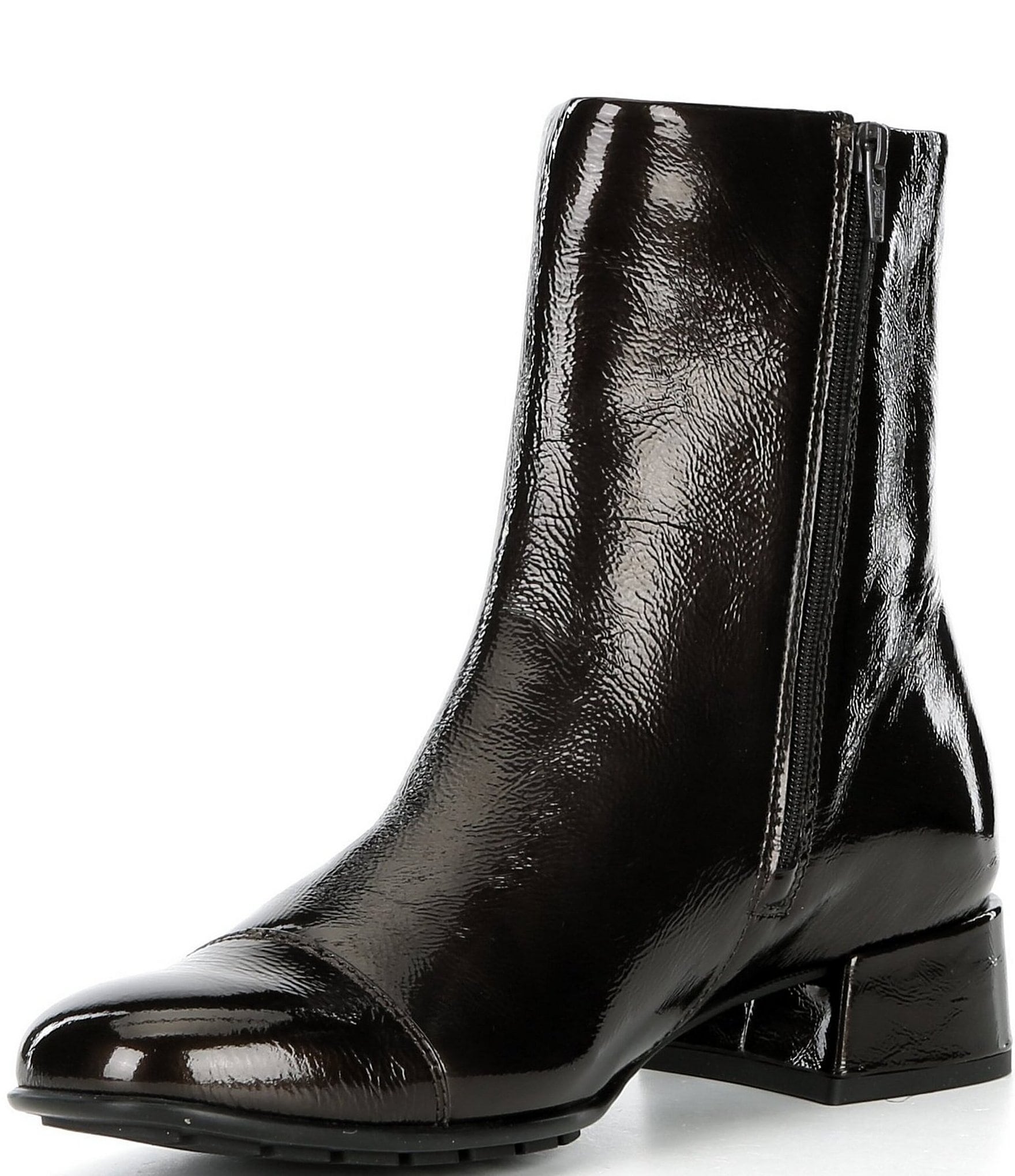 Mephisto Jiliane Patent Leather Booties