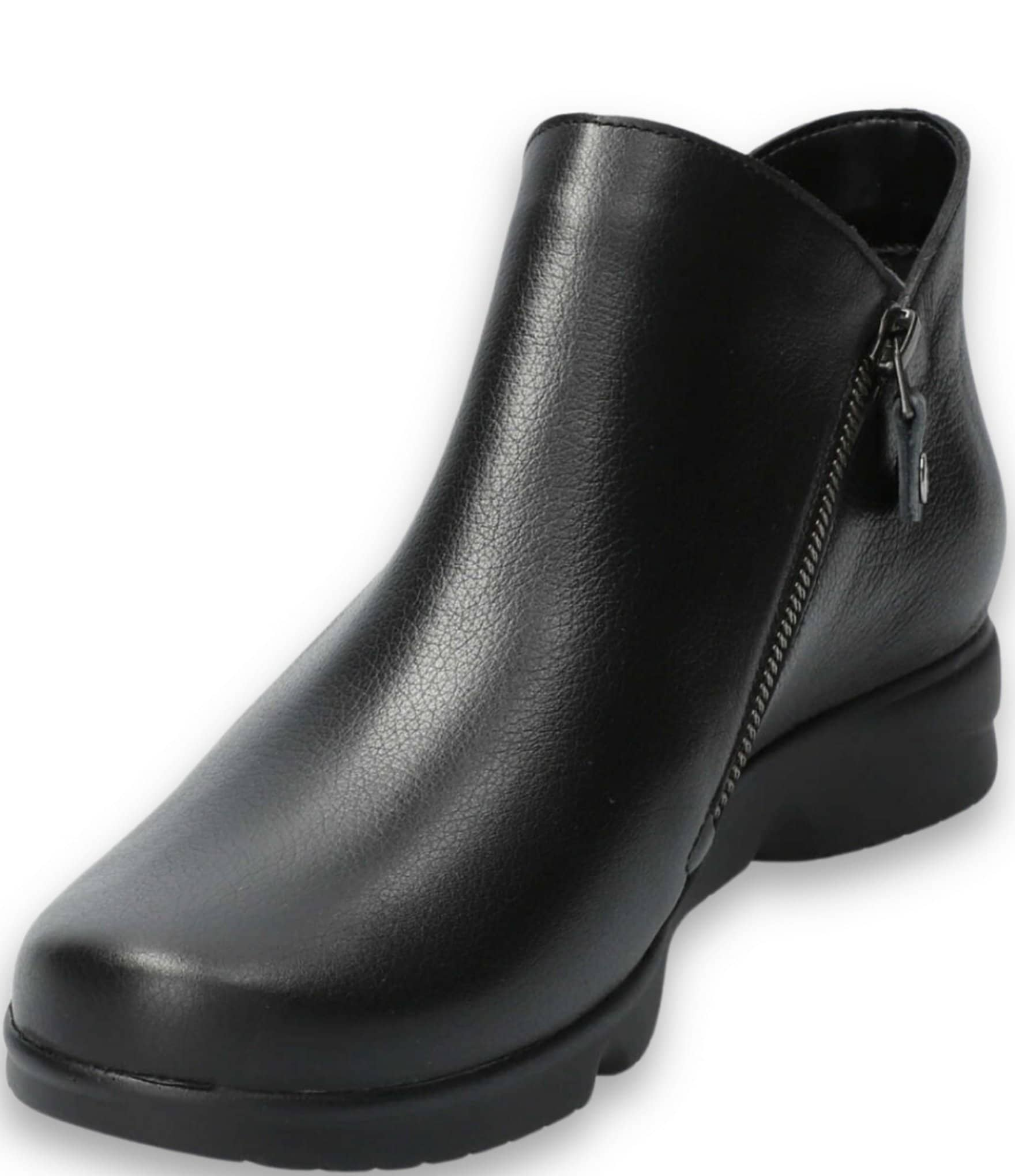 Mephisto Romia Zip Leather Booties