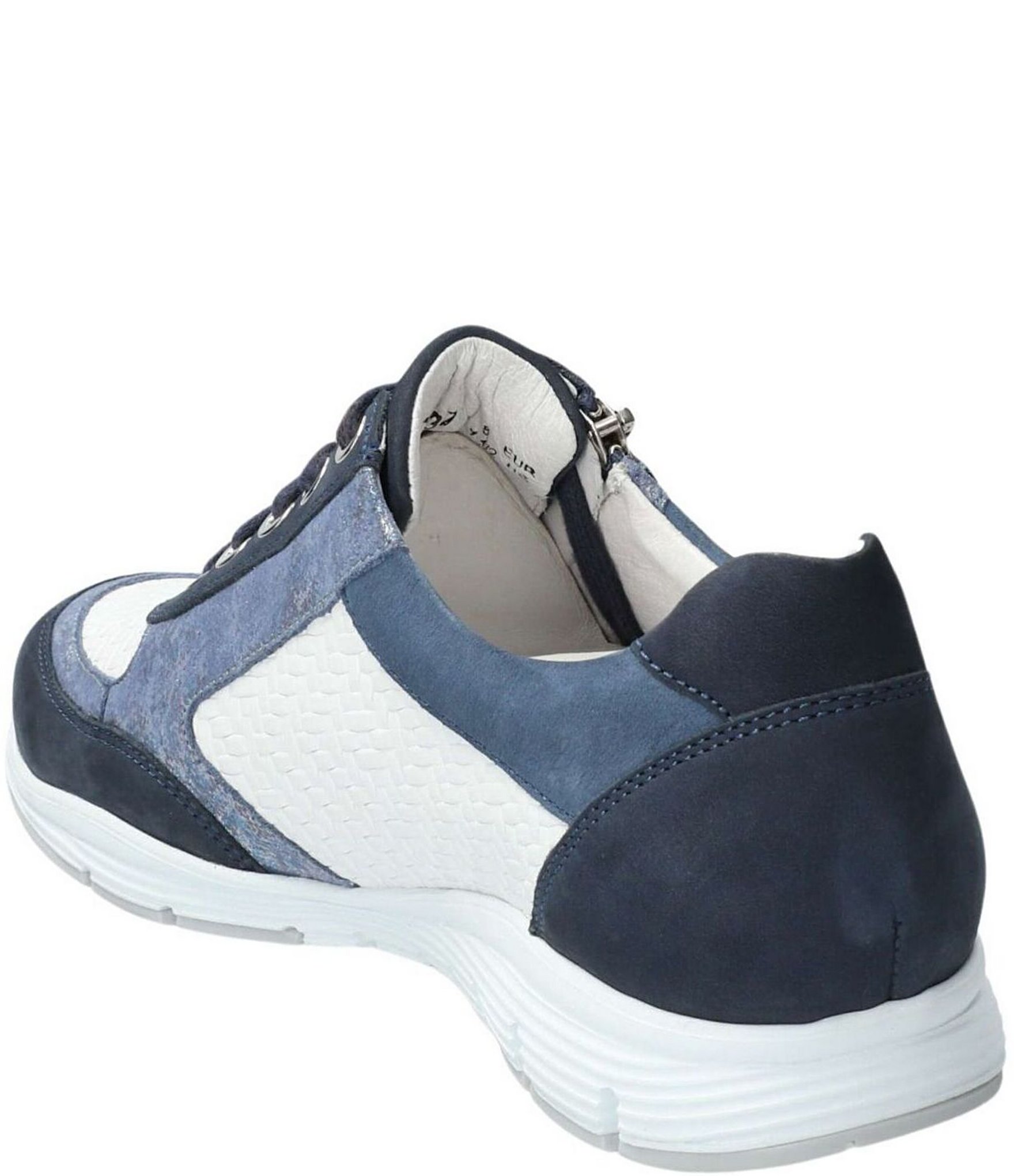 Mephisto Ylona Woven Side Zip Oxford Sneakers