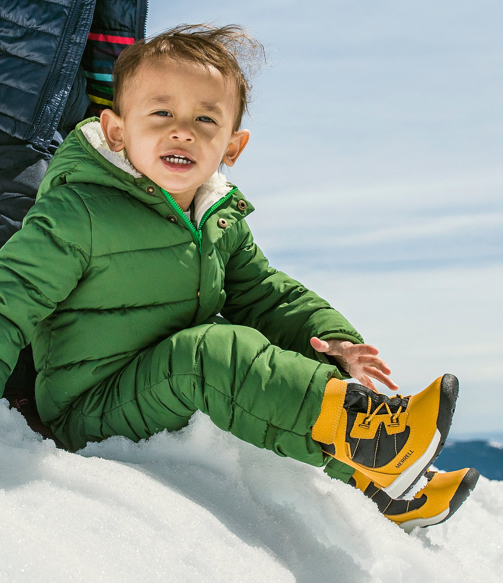 Merrell Boys' Snow Bank Jr Waterproof Boots (Toddler)