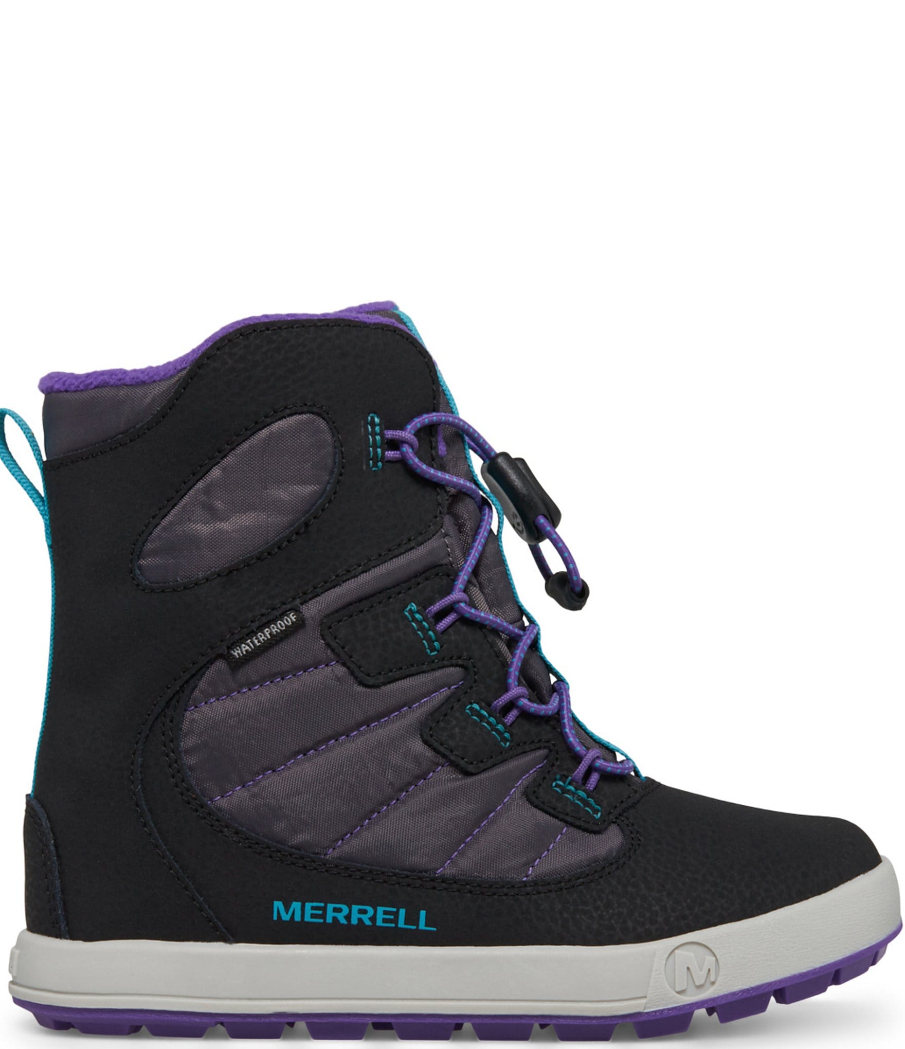 Merrell Girls' Snow Bank 4 Leather Boots (Toddler)