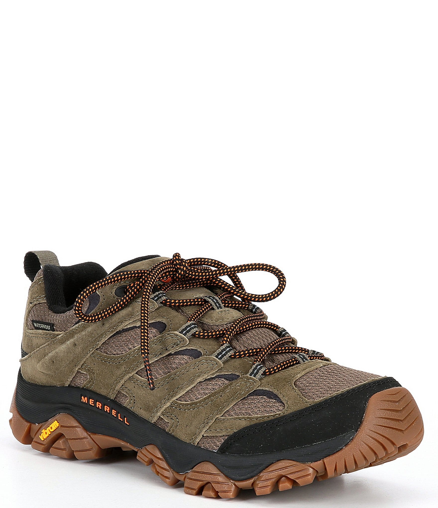 Merrell Men's Moab 3 Waterproof Lace-Up Shoes |