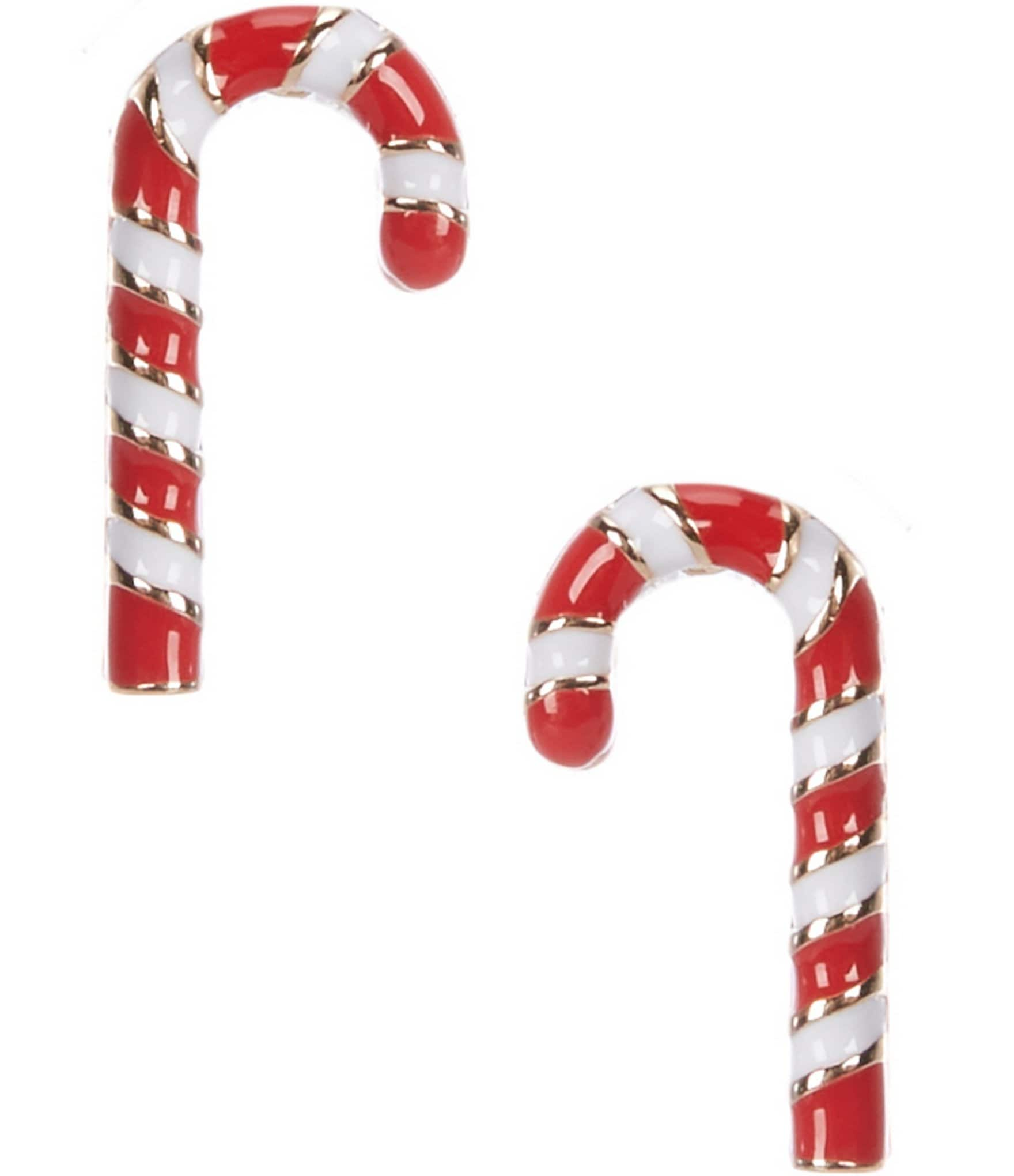 Scented Candy Cane Earrings – Tiny Hands