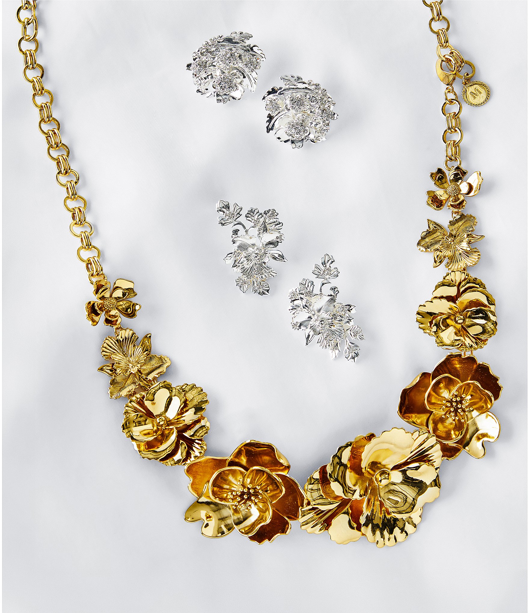 Mestiza New York Gilded Sampaguita Stud Earrings