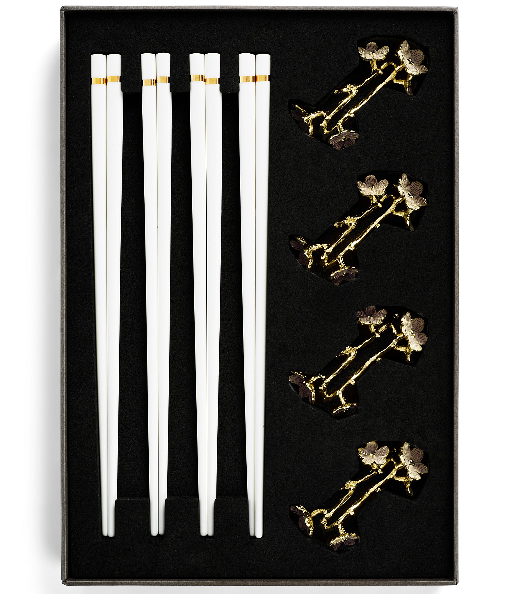 Michael Aram Cherry Blossom Chopsticks & Stands Set