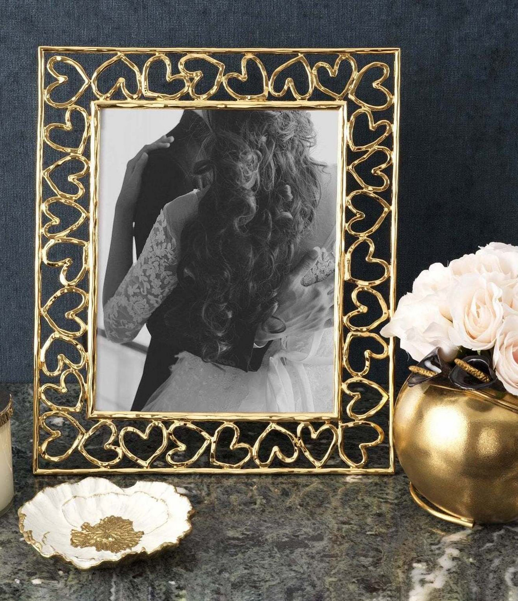 Michael Aram Heart Gold Frame